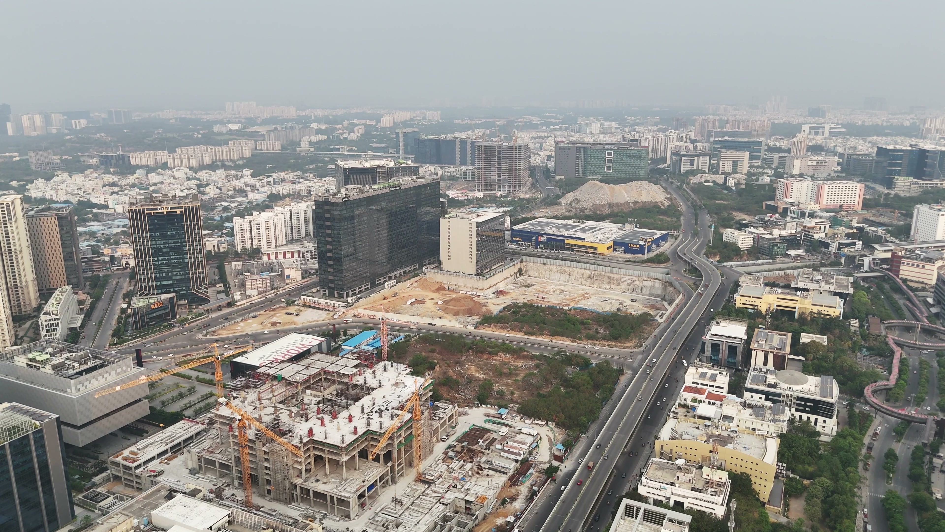 Hyderabad drone clip 057