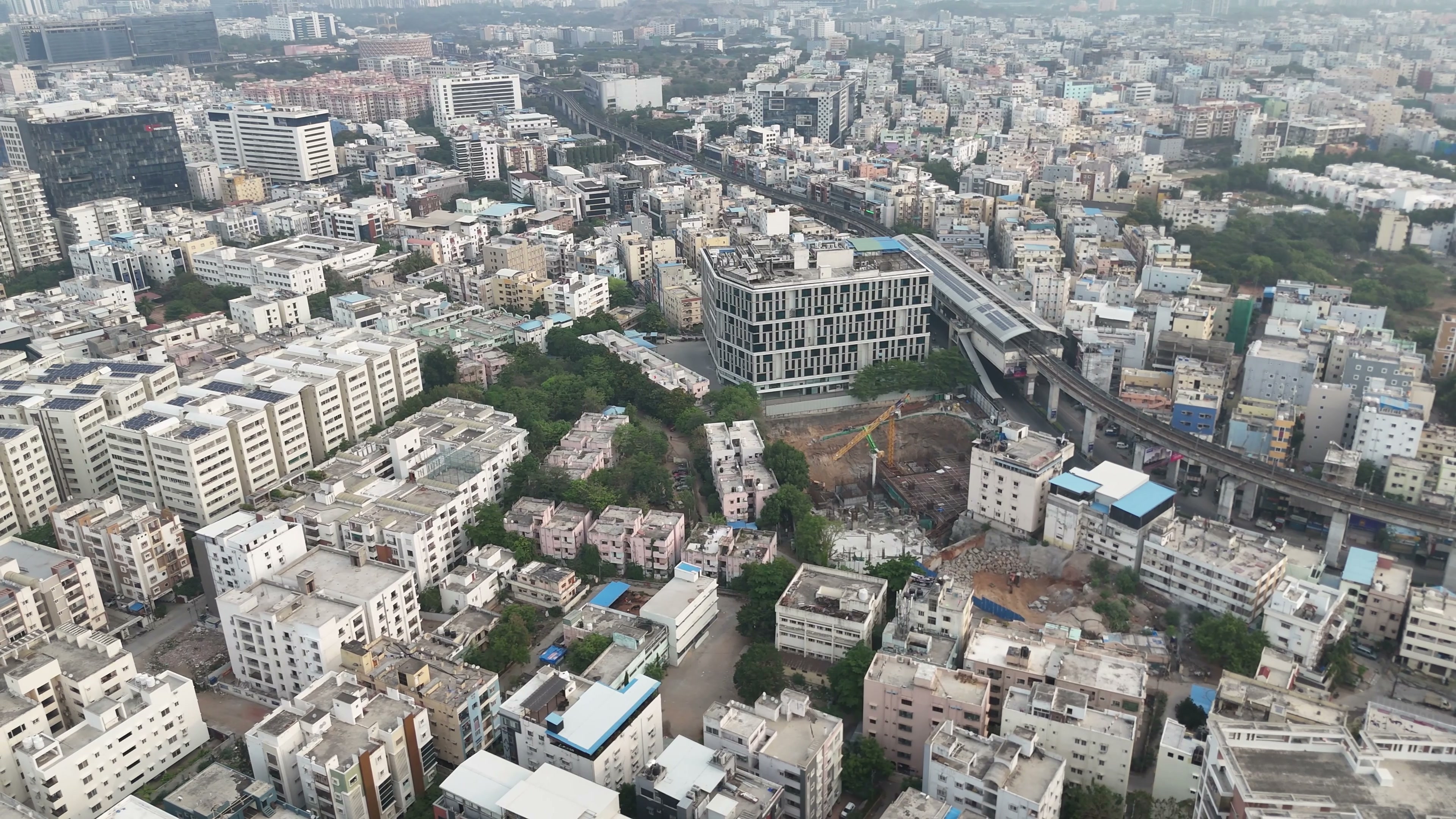 Hyderabad drone clip 058