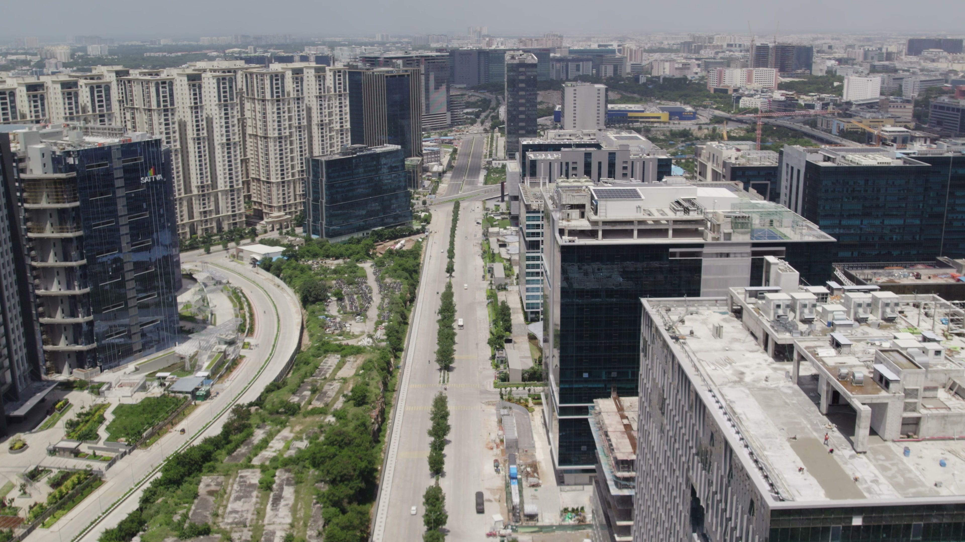 Hyderabad drone clip 059