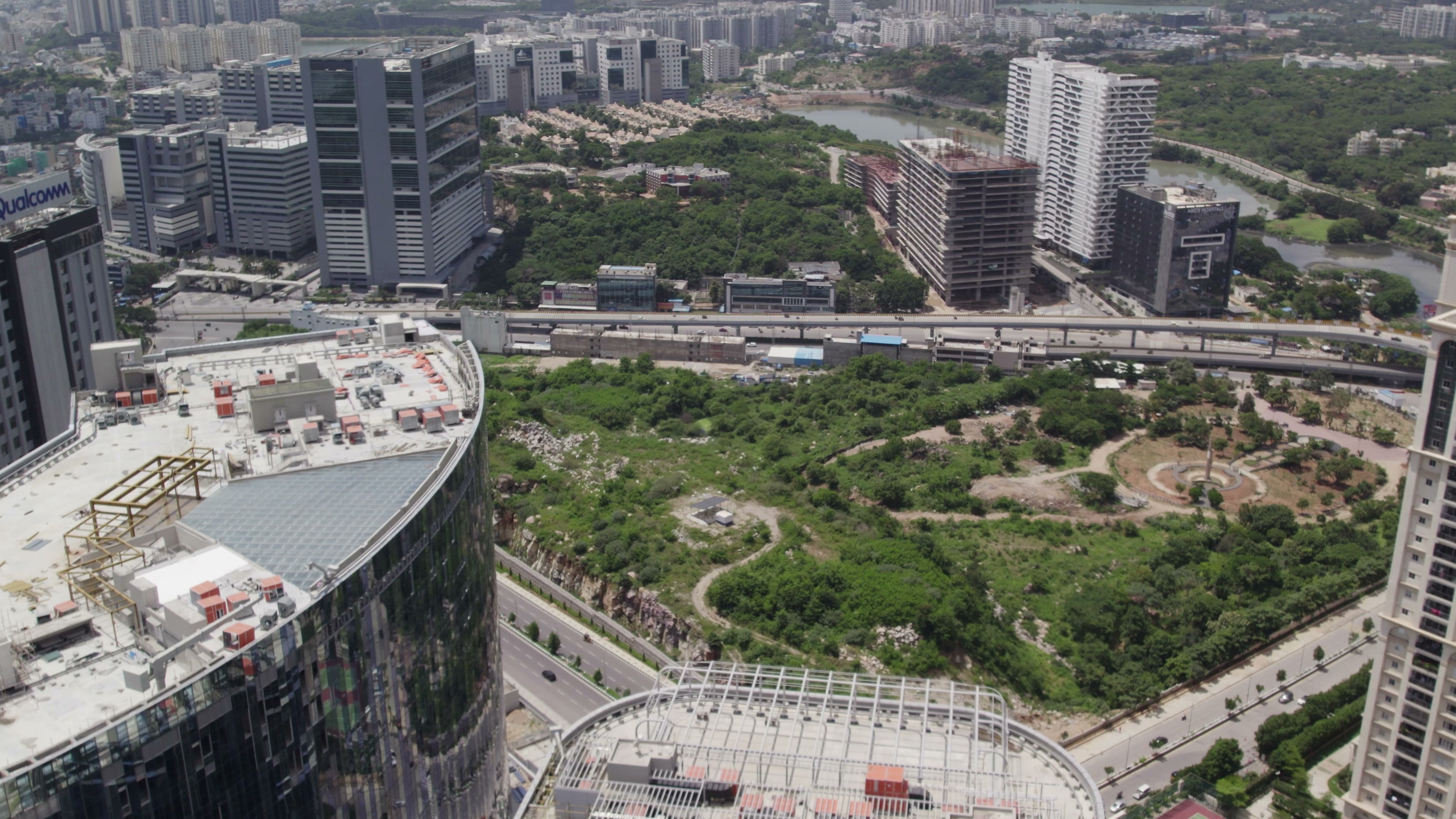 Hyderabad drone clip 061