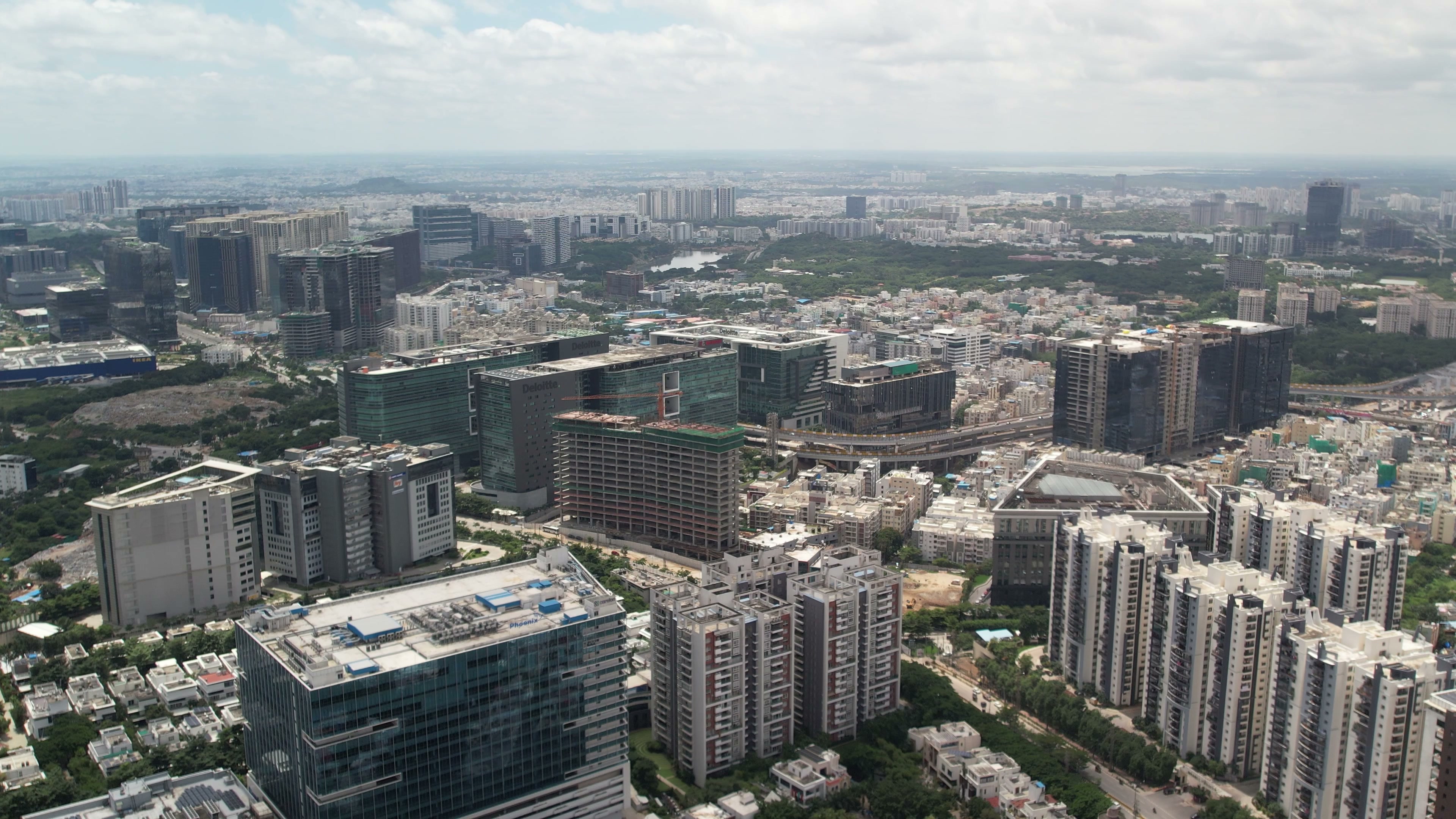 Hyderabad drone clip 064