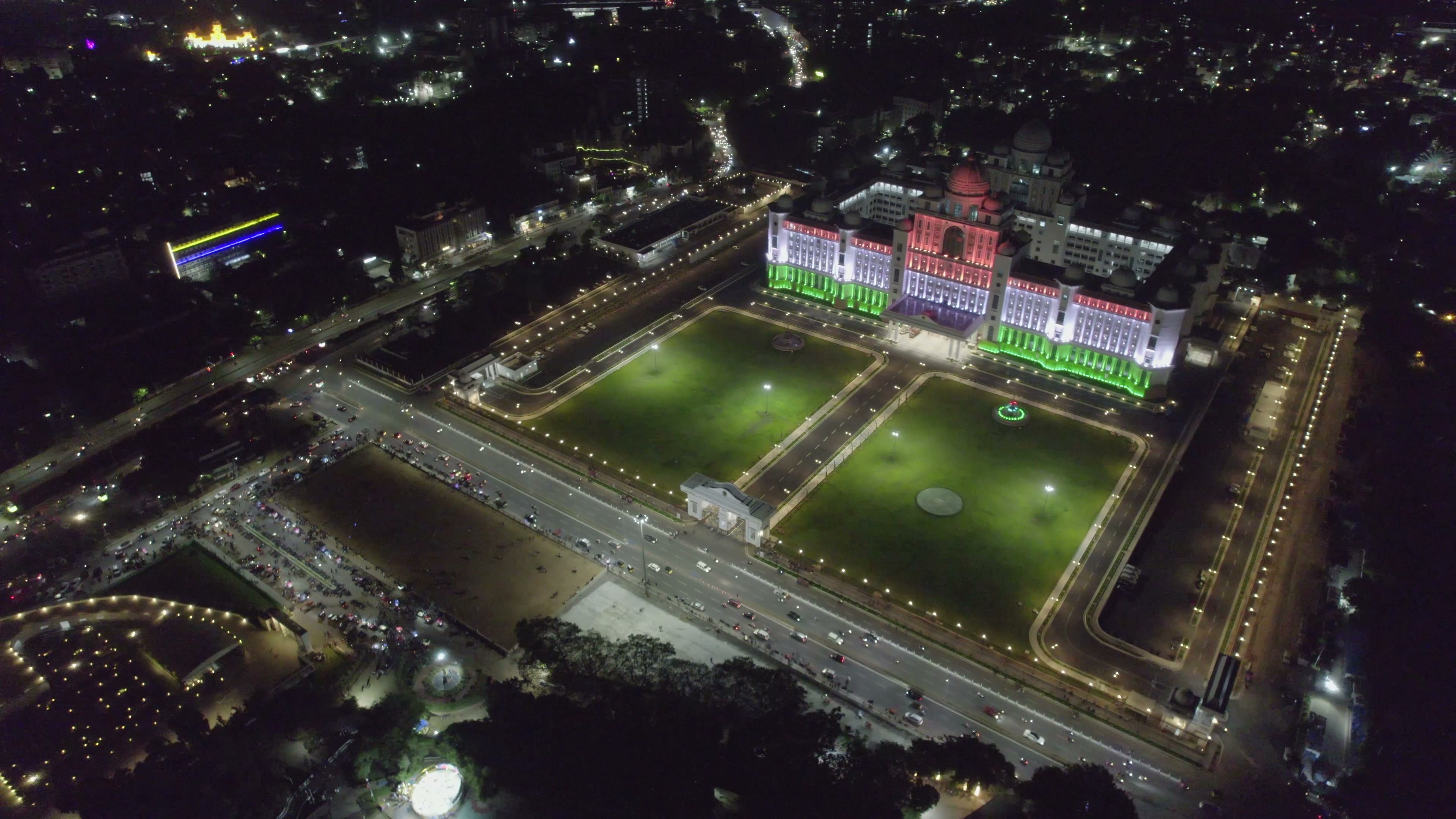 Hyderabad drone clip 066