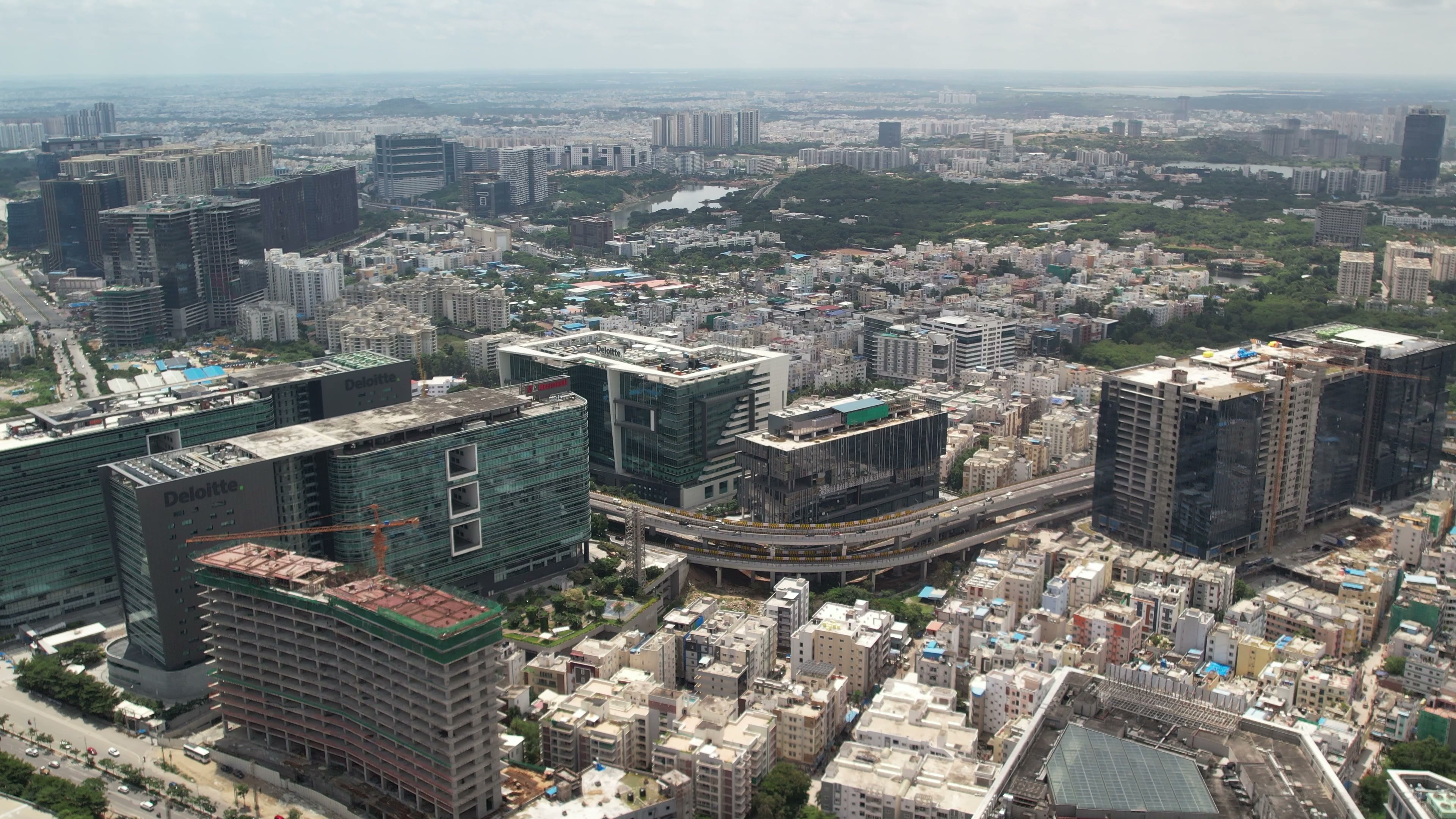 Hyderabad drone clip 067