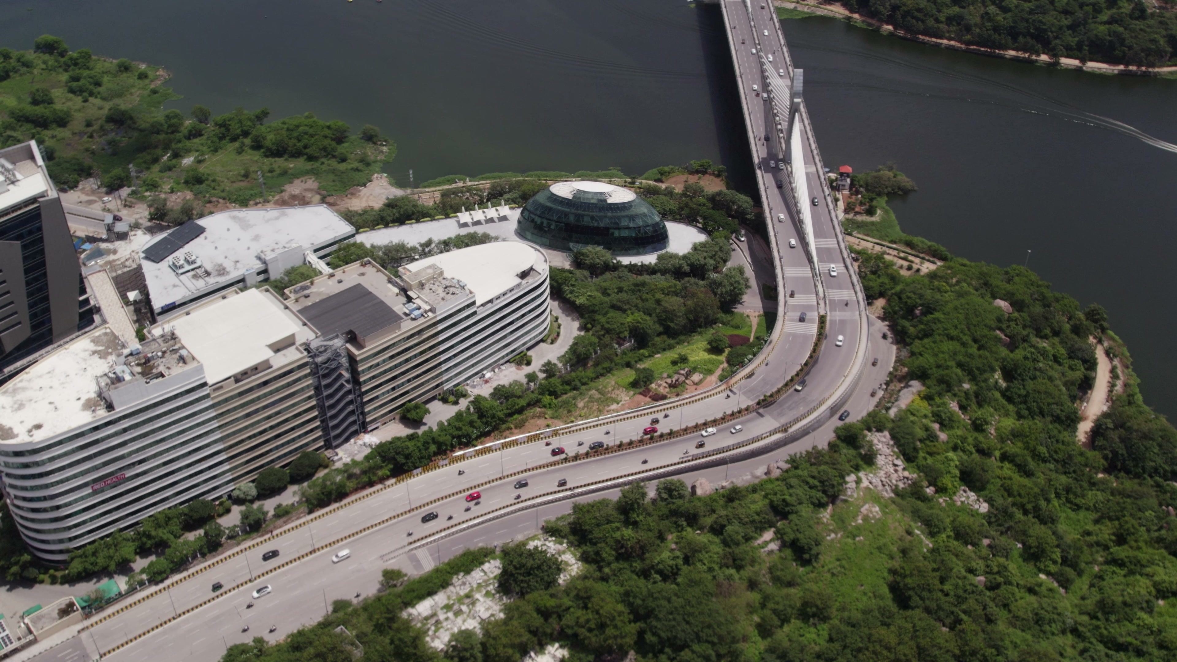 Hyderabad drone clip 068