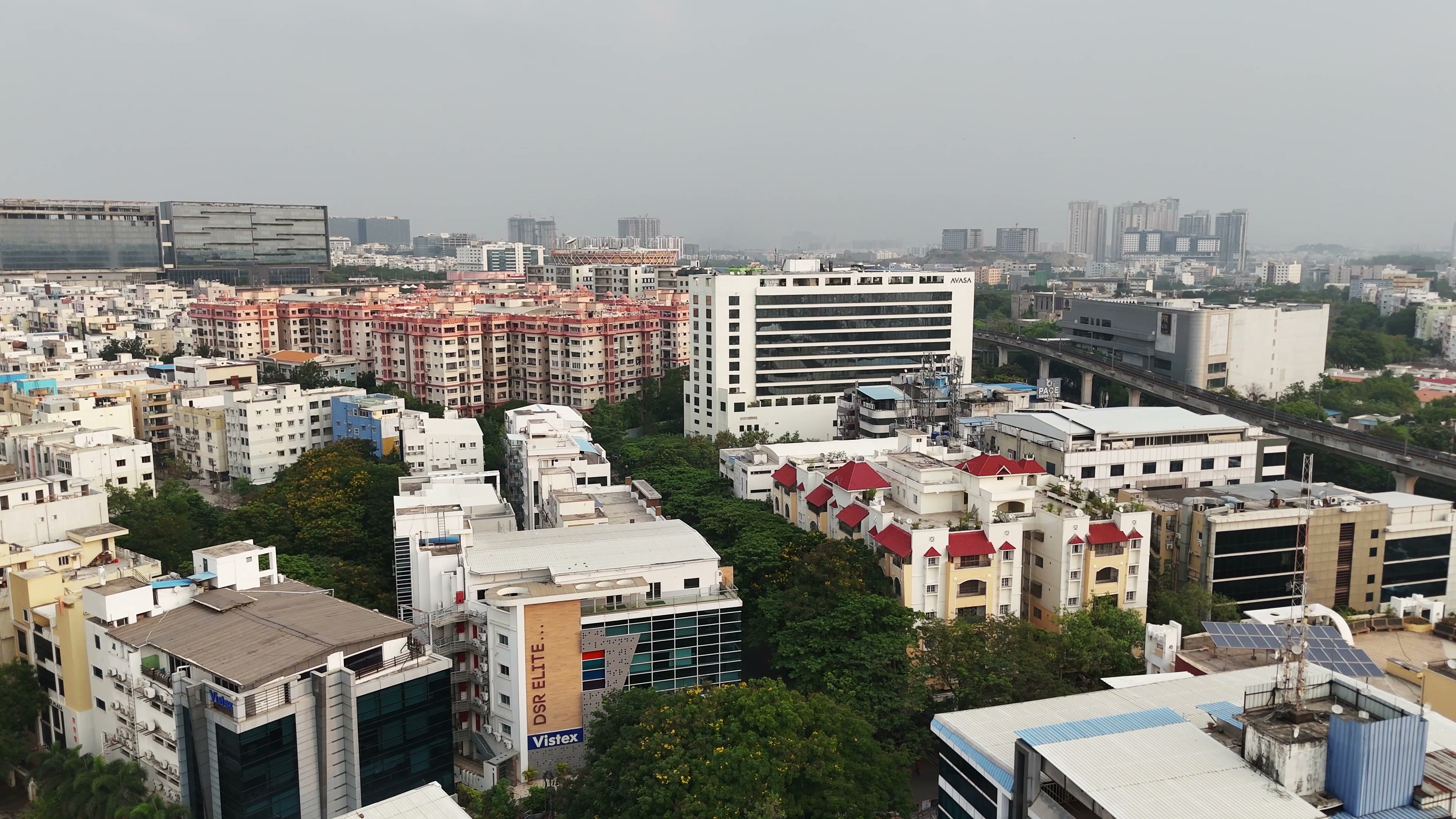 Hyderabad drone clip 069