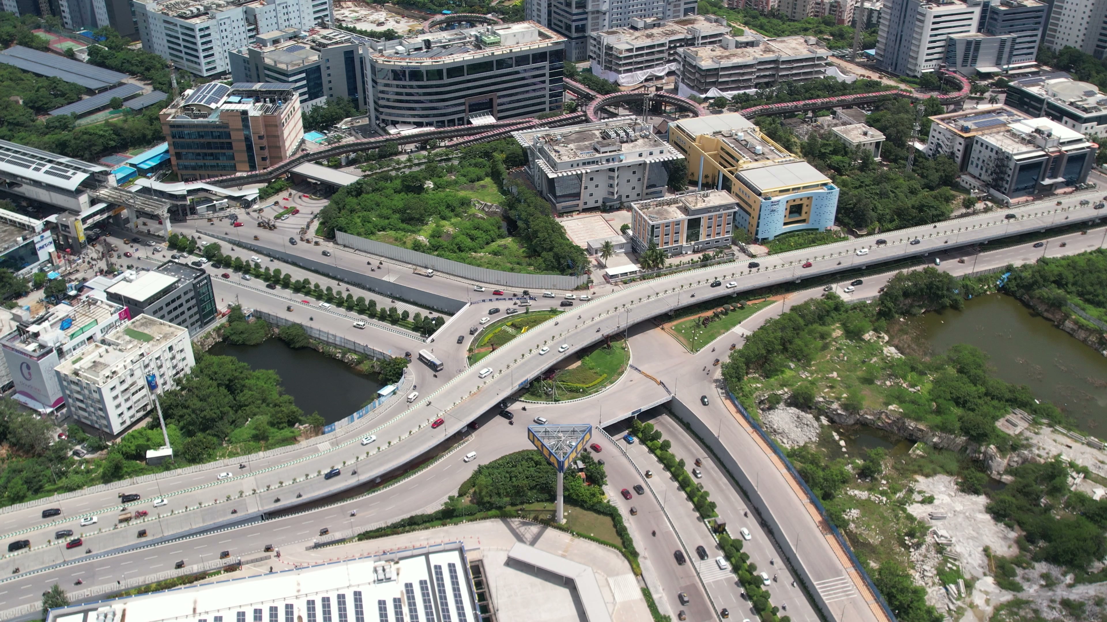 Hyderabad drone clip 072