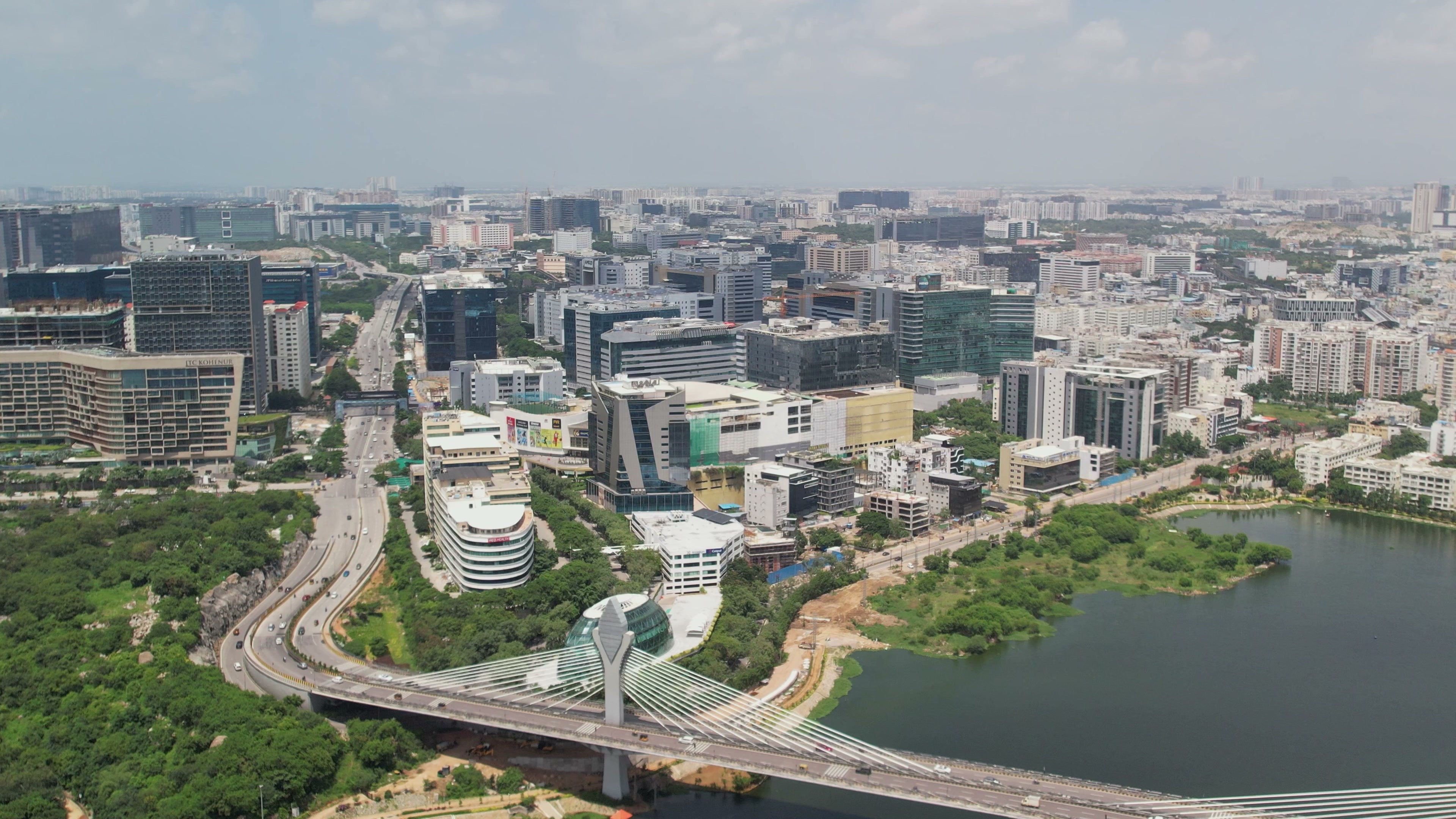 Hyderabad drone clip 075