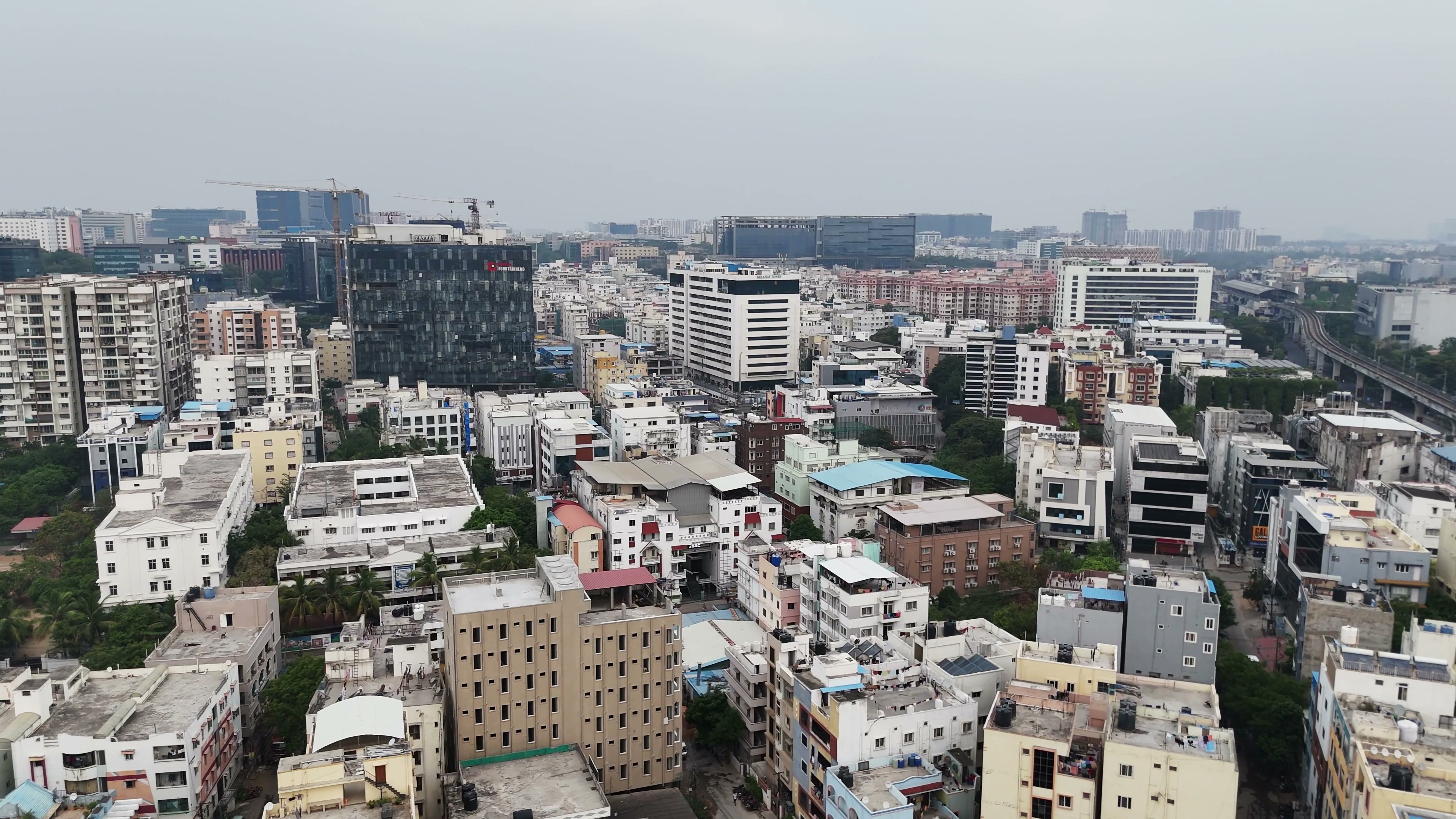 Hyderabad drone clip 081