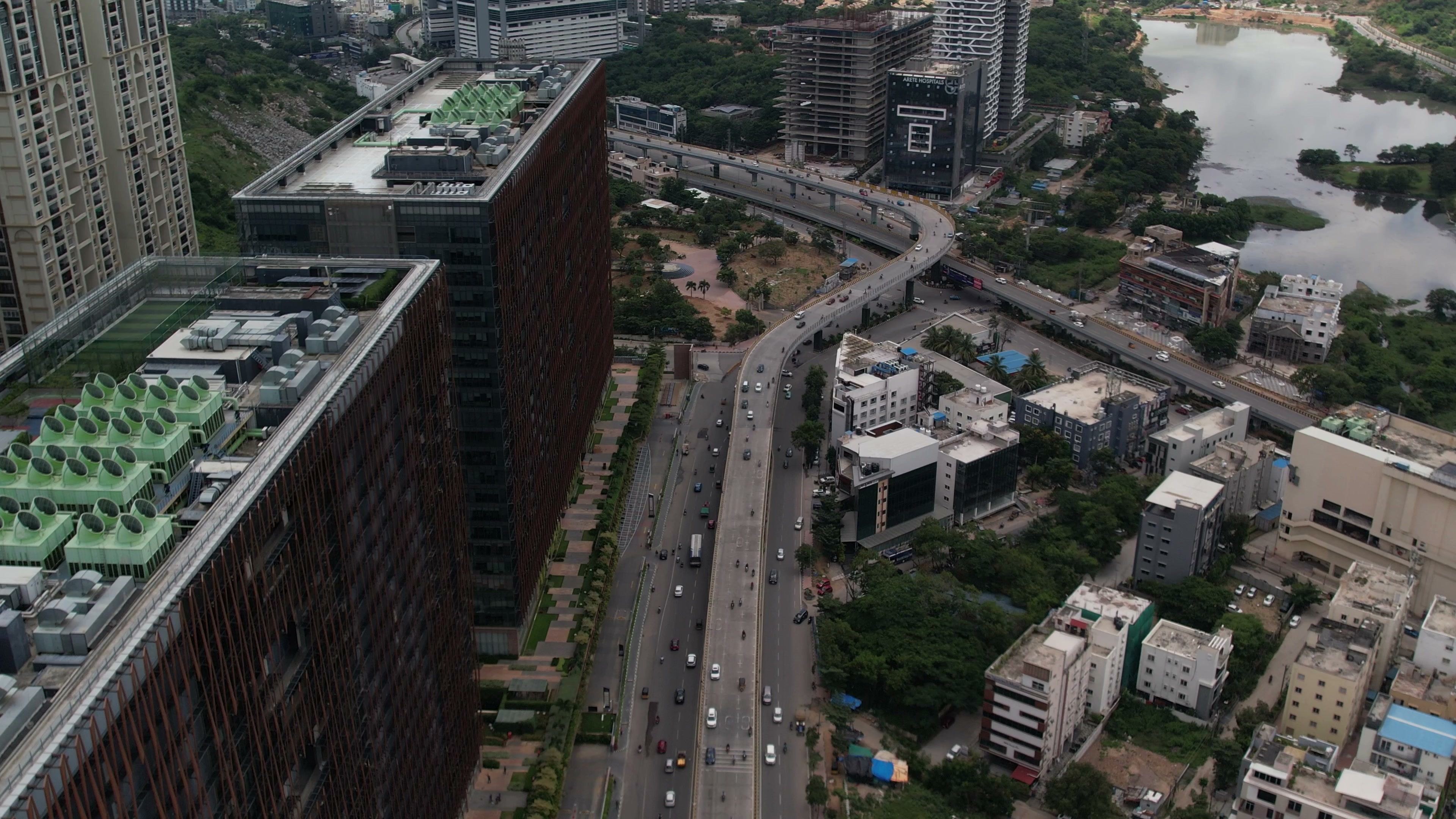 Hyderabad drone clip 086