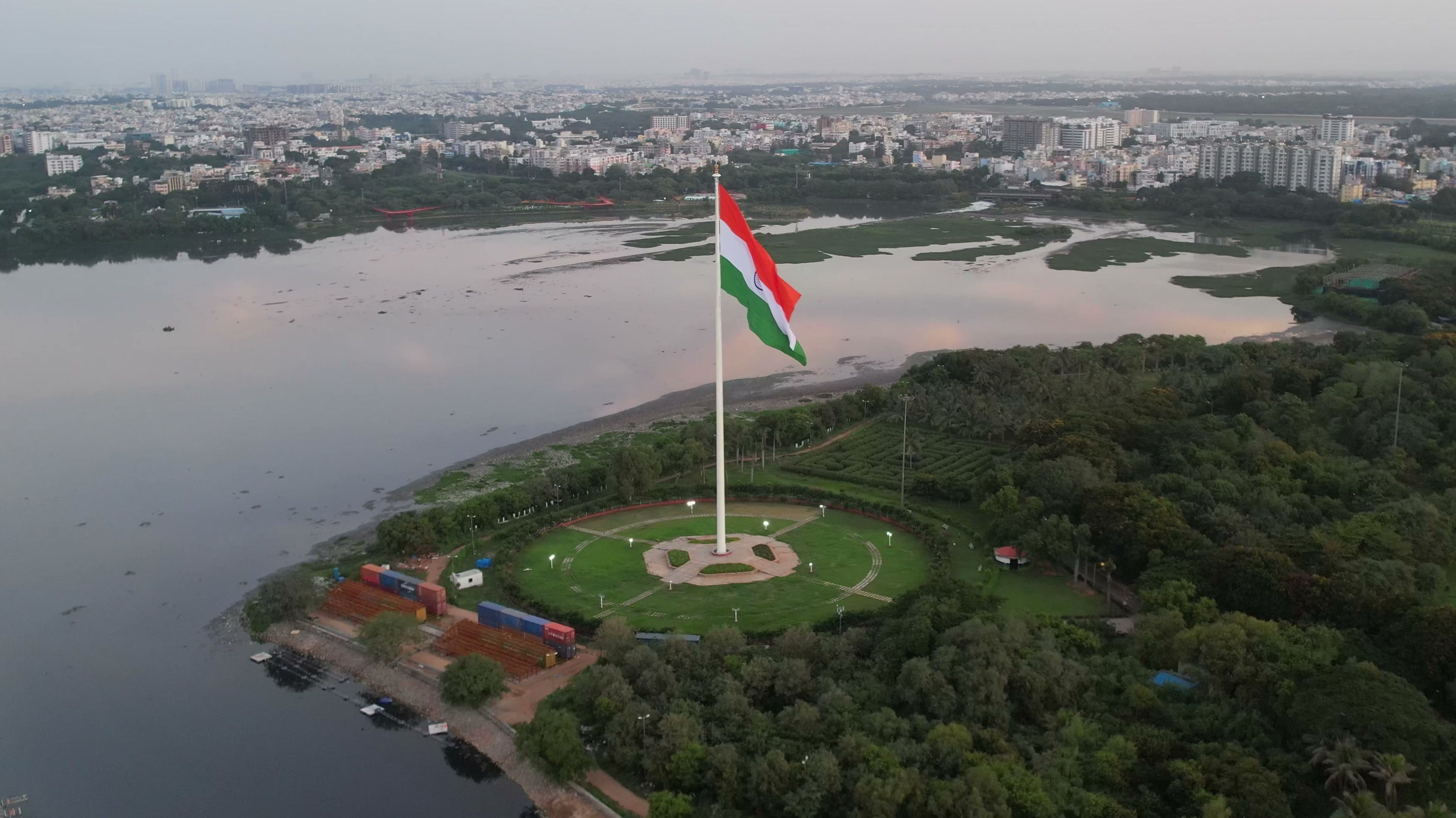 Hyderabad drone clip 088