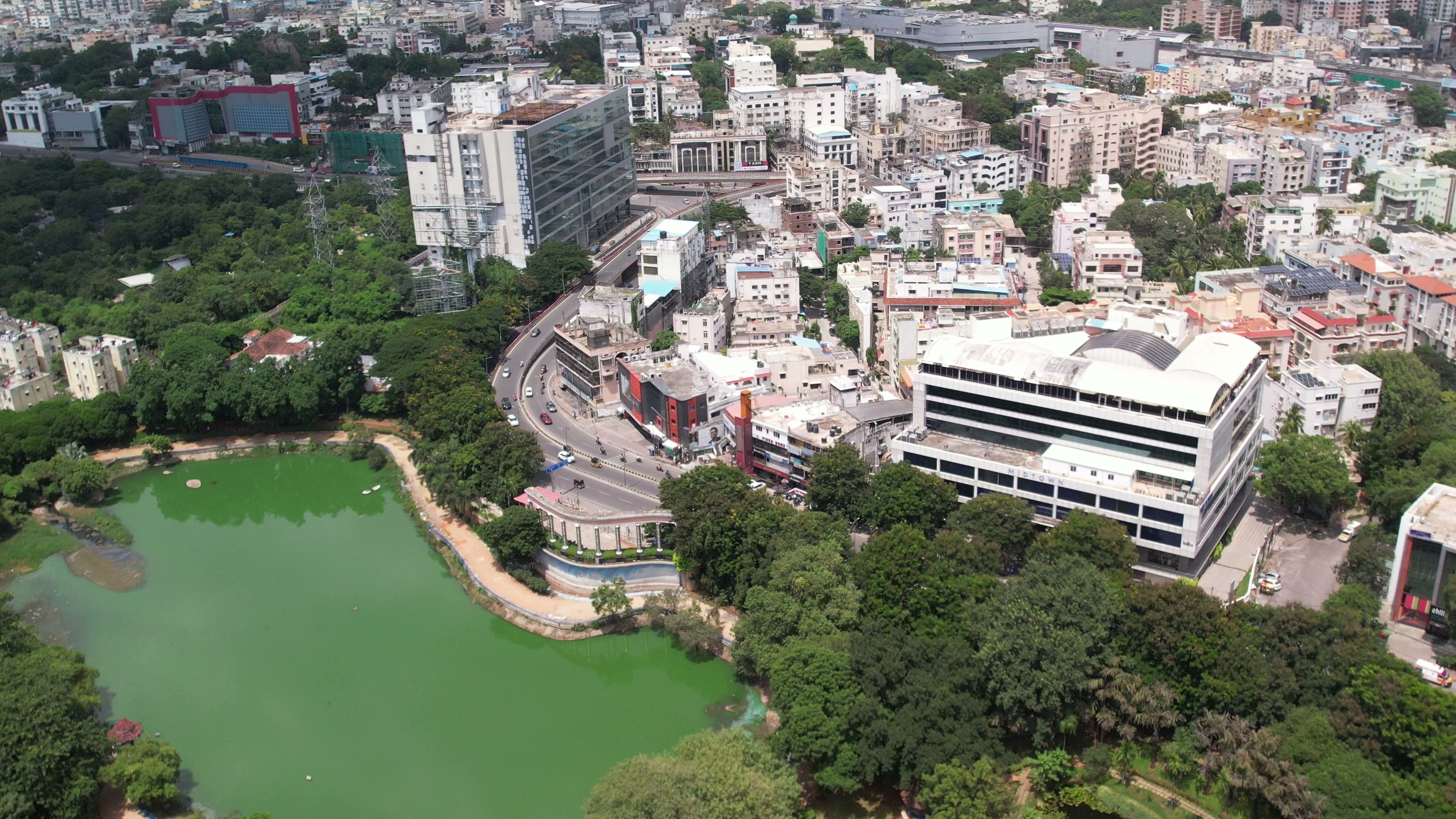 Hyderabad drone clip 089