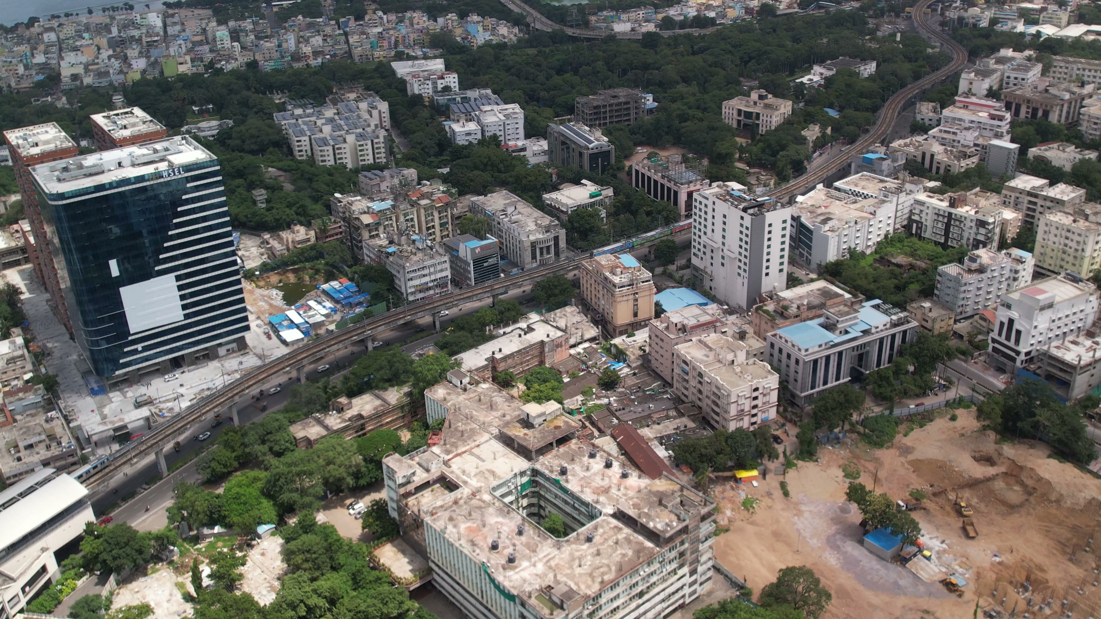 Hyderabad drone clip 092