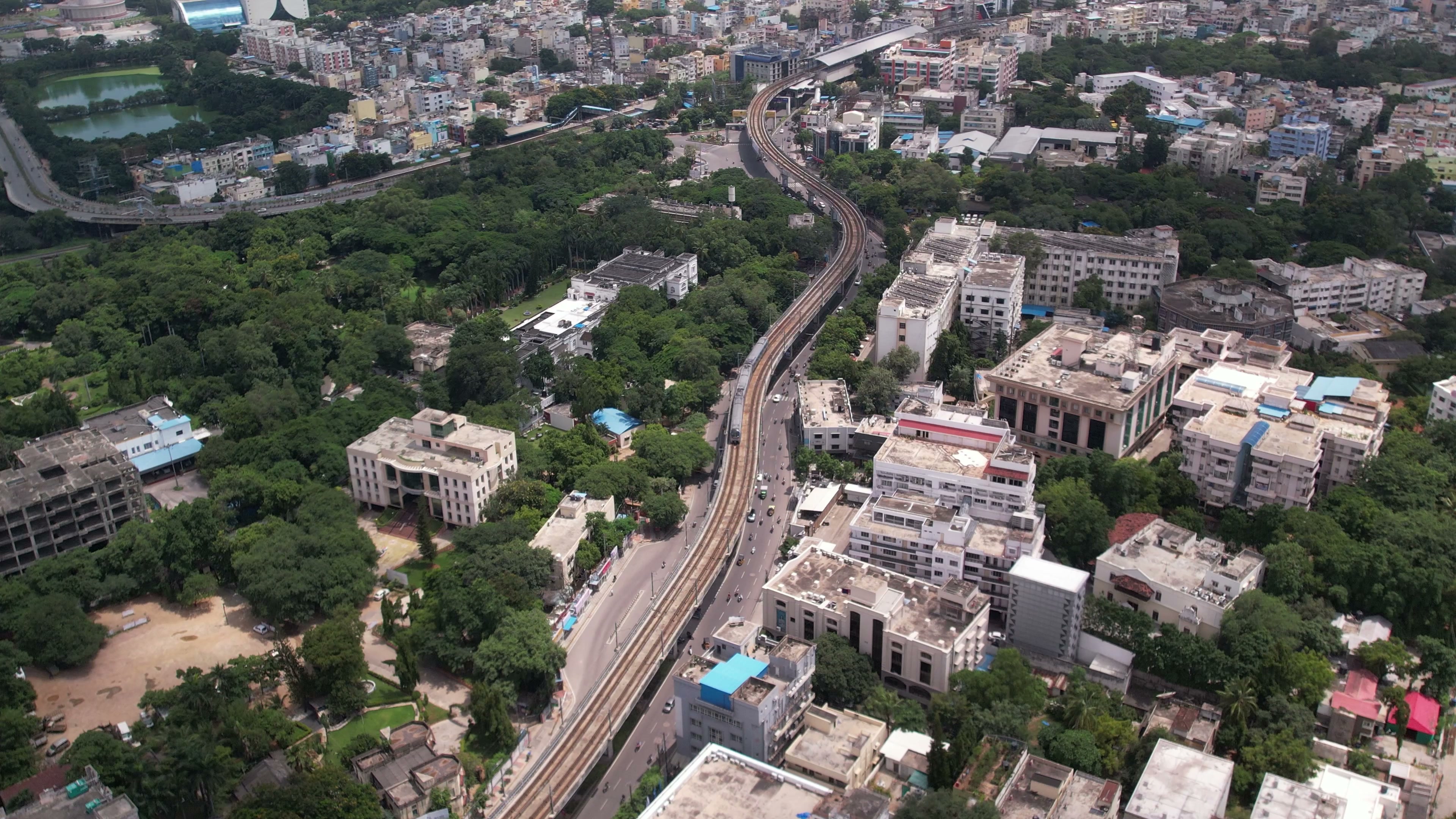 Hyderabad drone clip 094