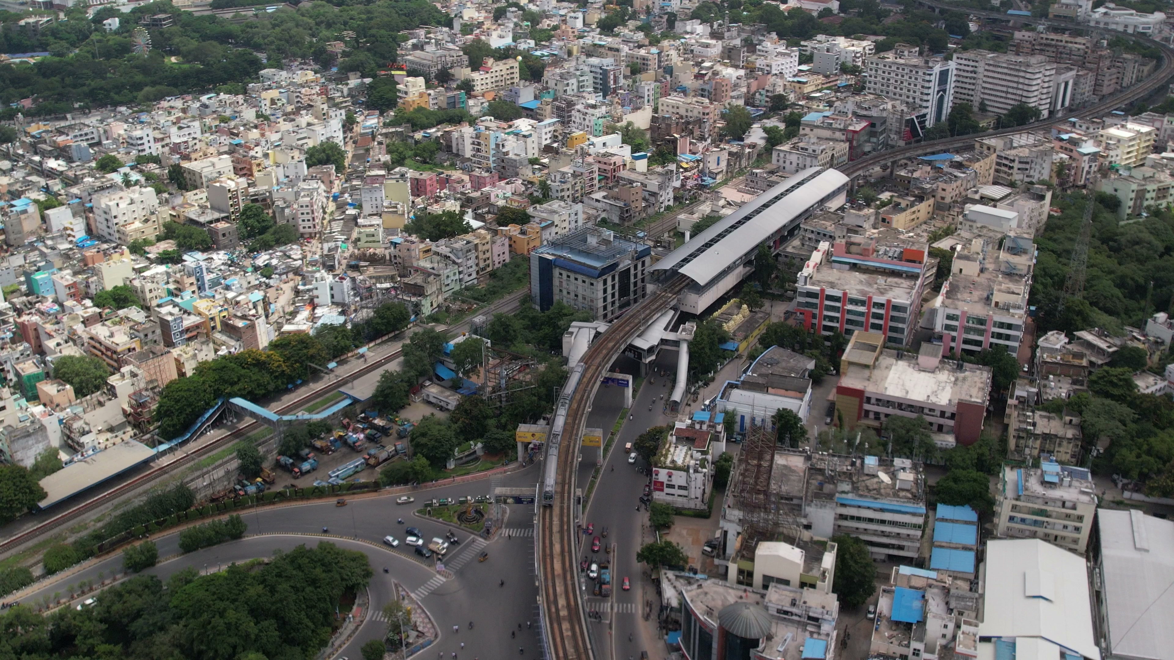 Hyderabad drone clip 097