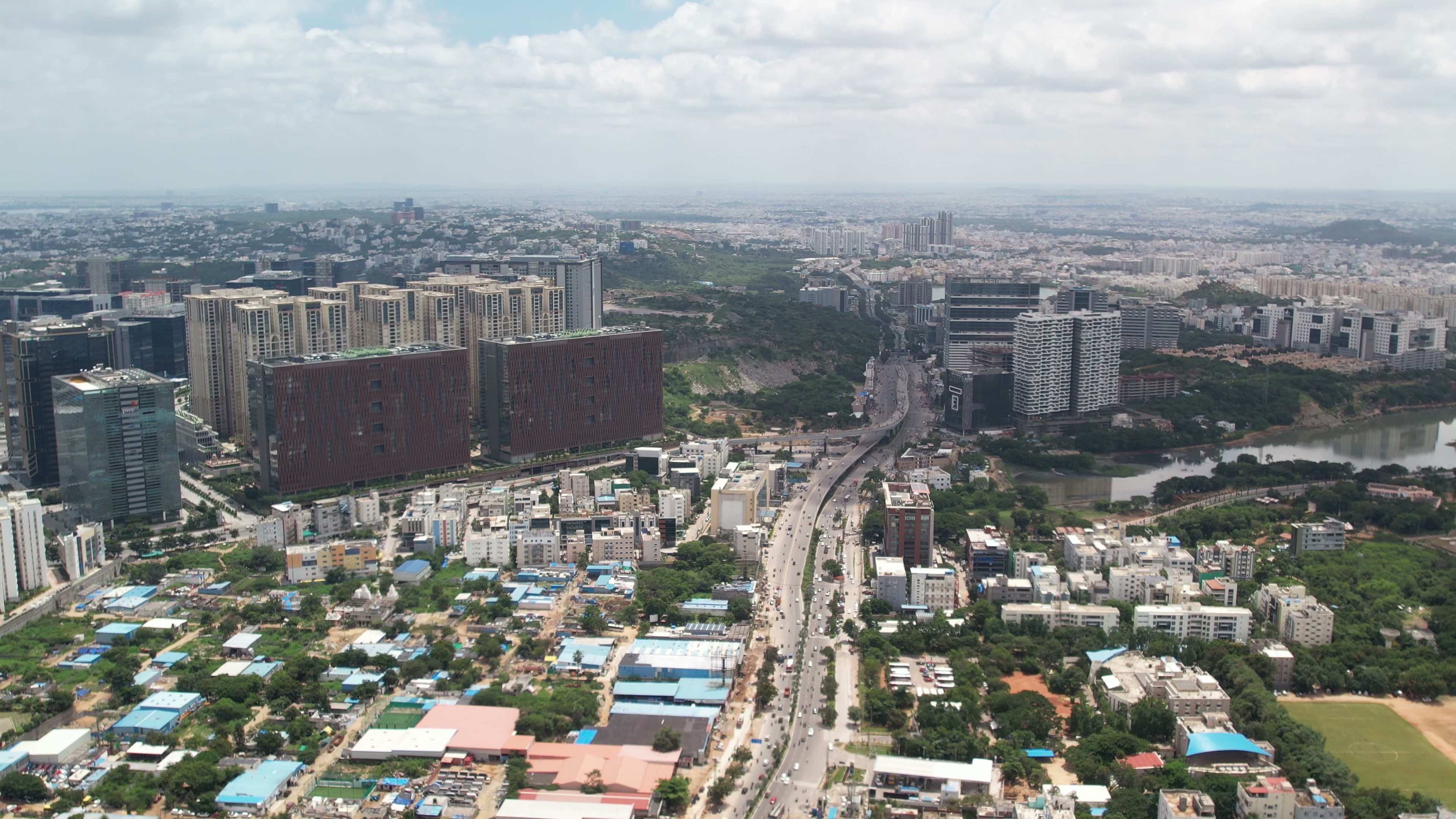Hyderabad drone clip 107