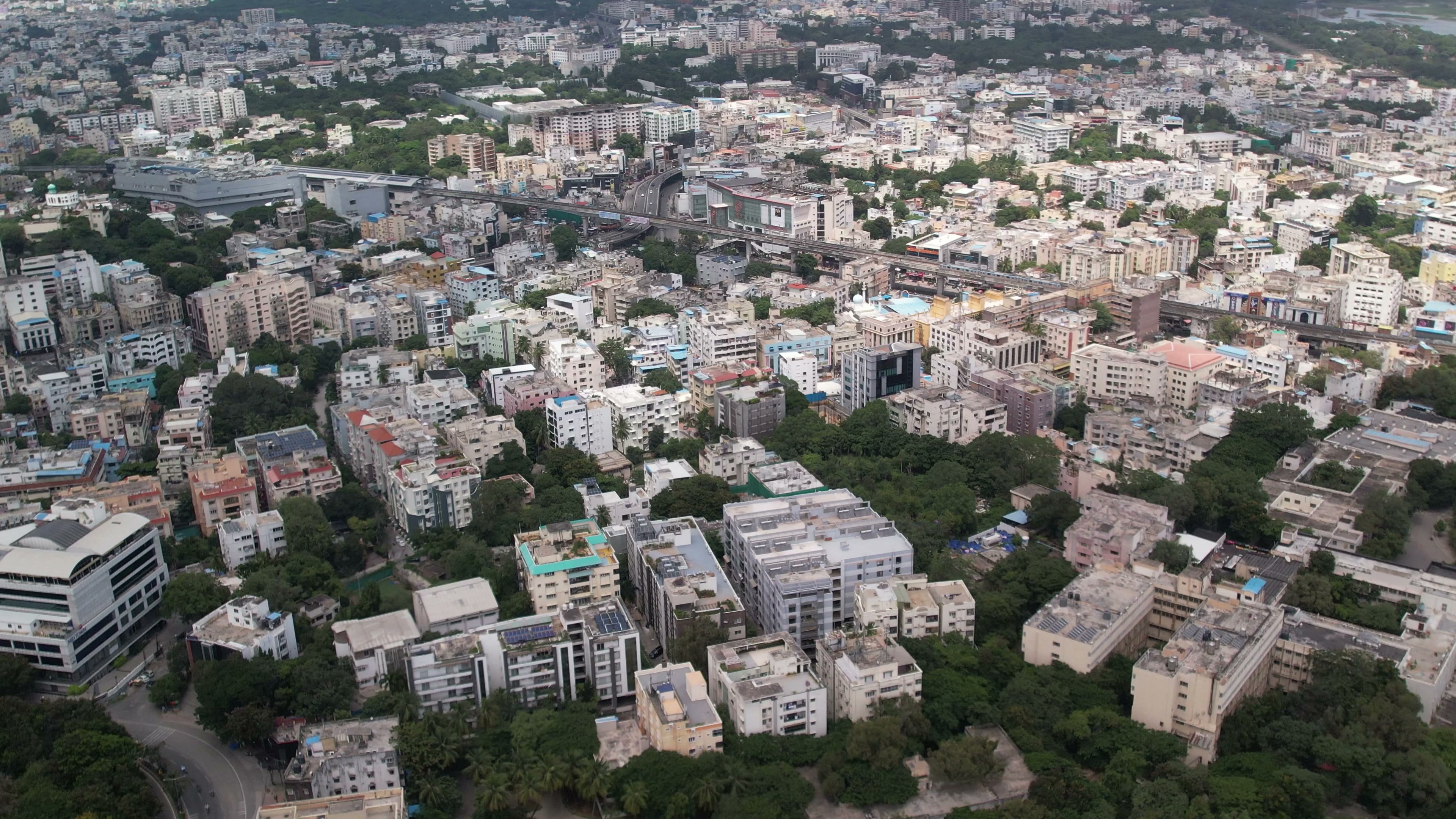 Hyderabad drone clip 109