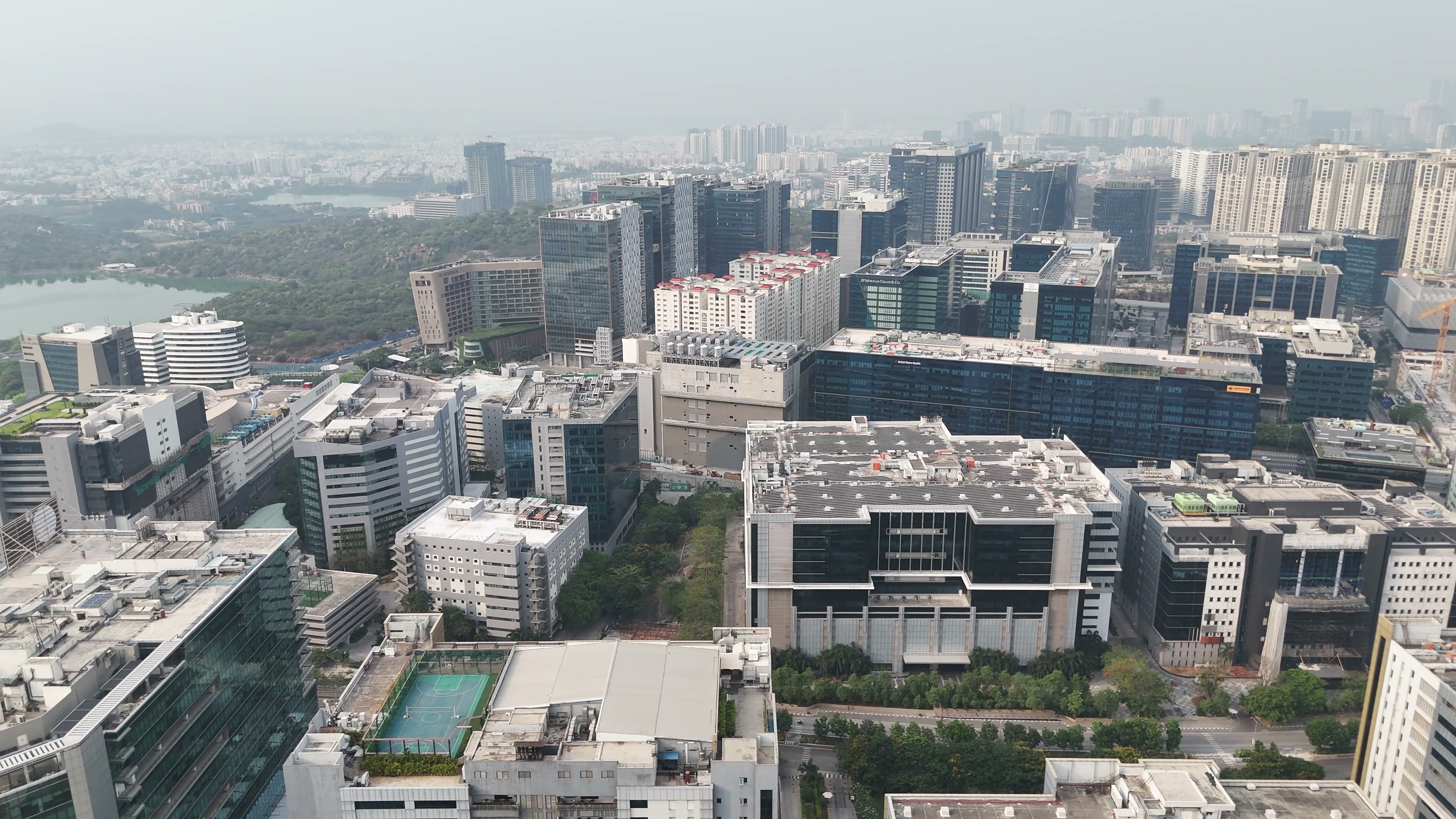 Hyderabad drone clip 121