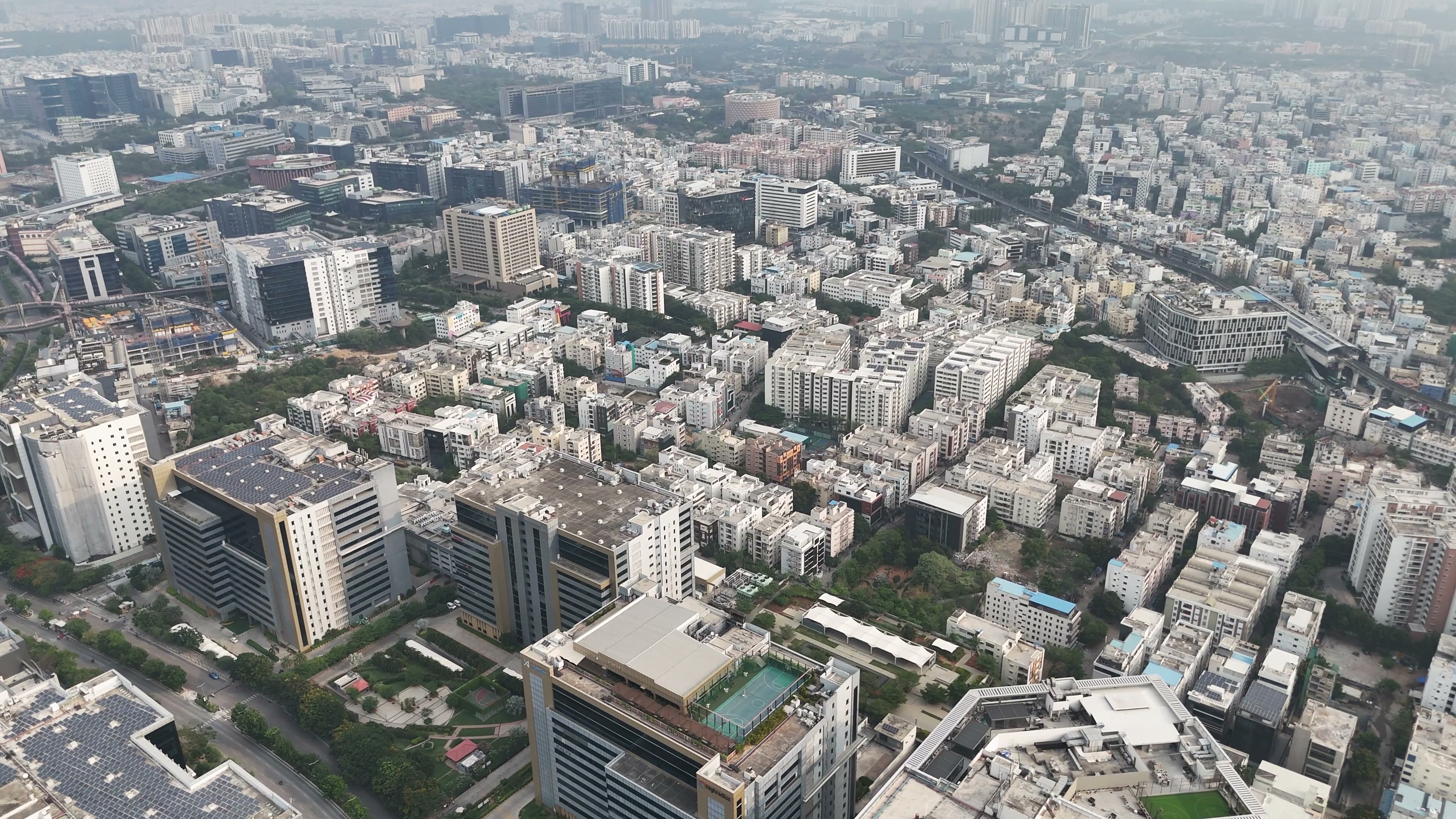 Hyderabad drone clip 124