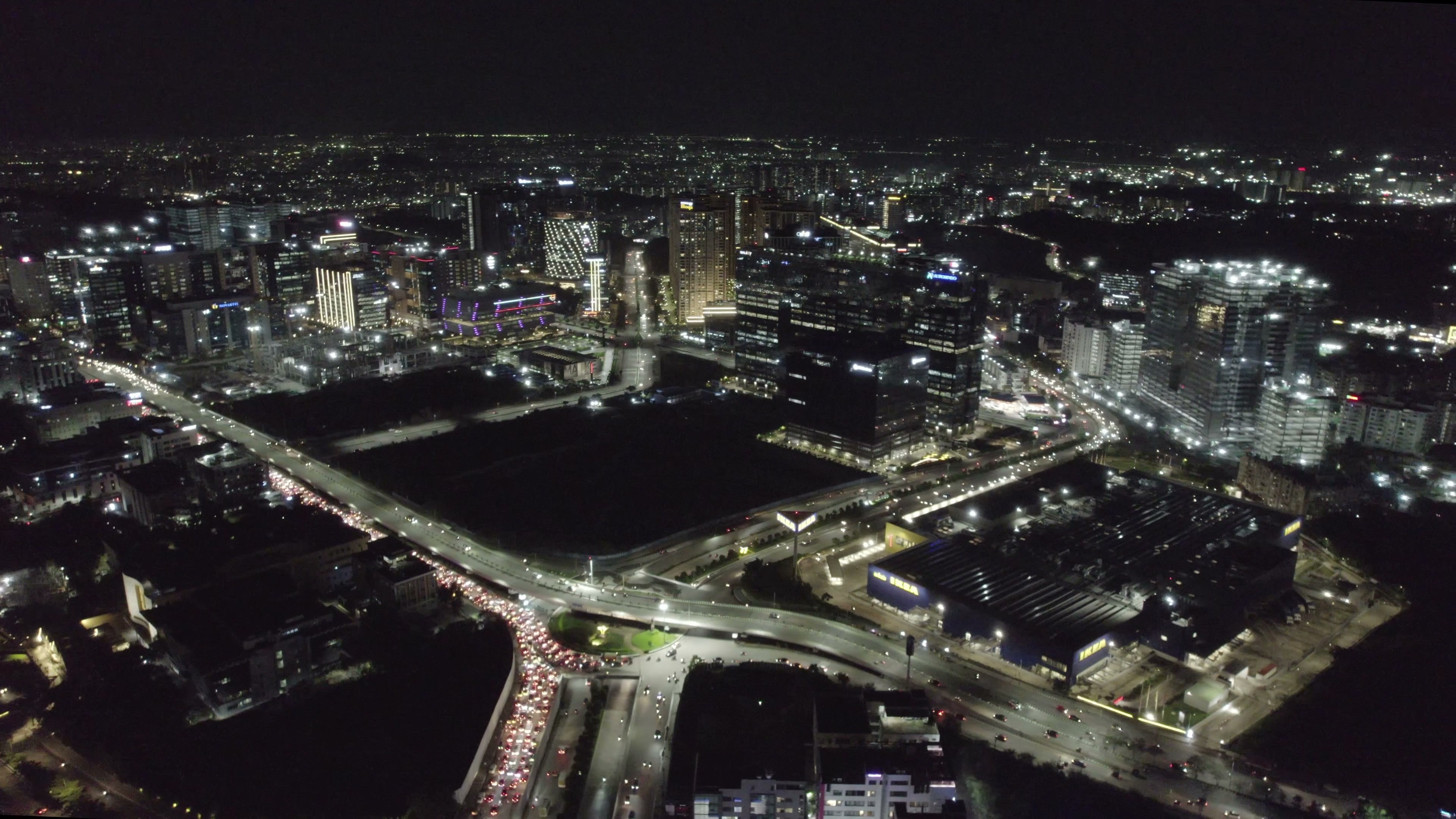 Hyderabad drone clip 131