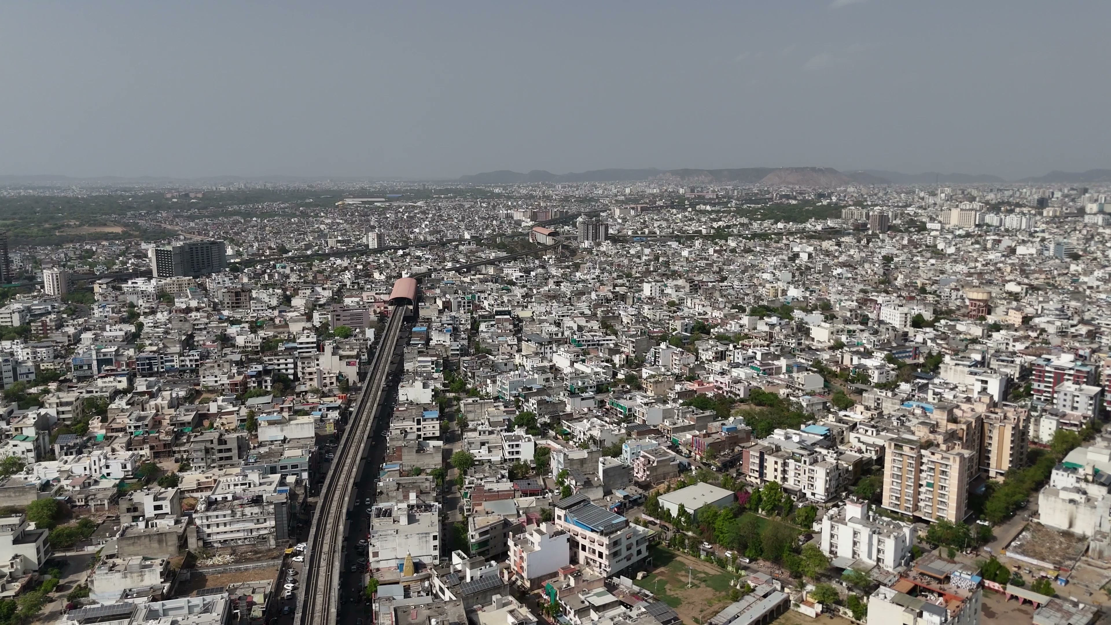 Jaipur drone footage