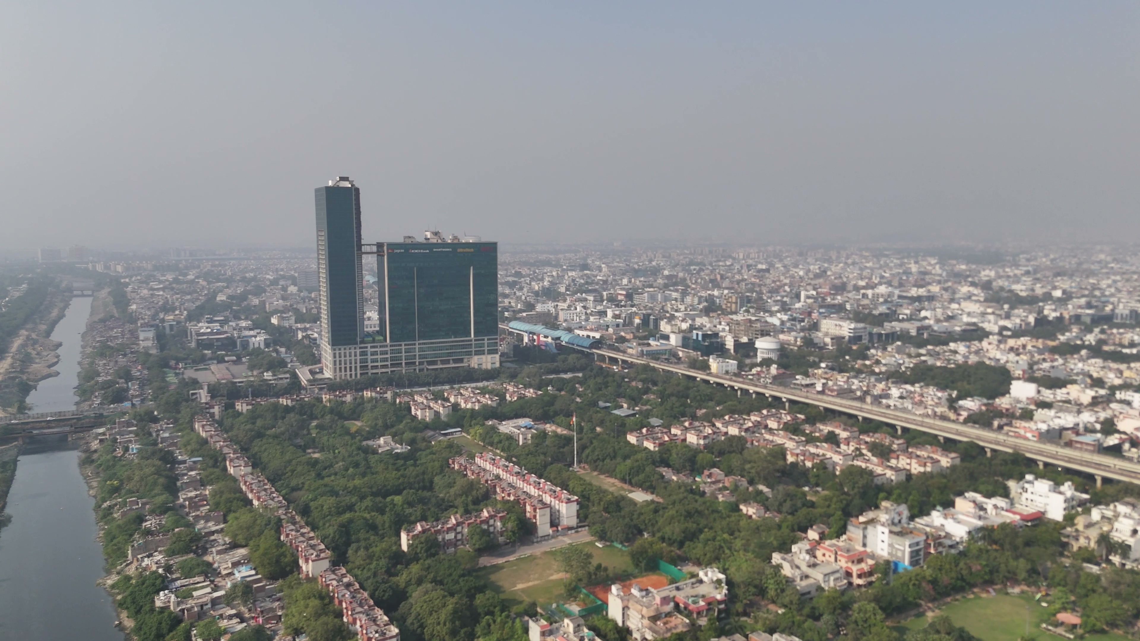 Noida drone clip 004
