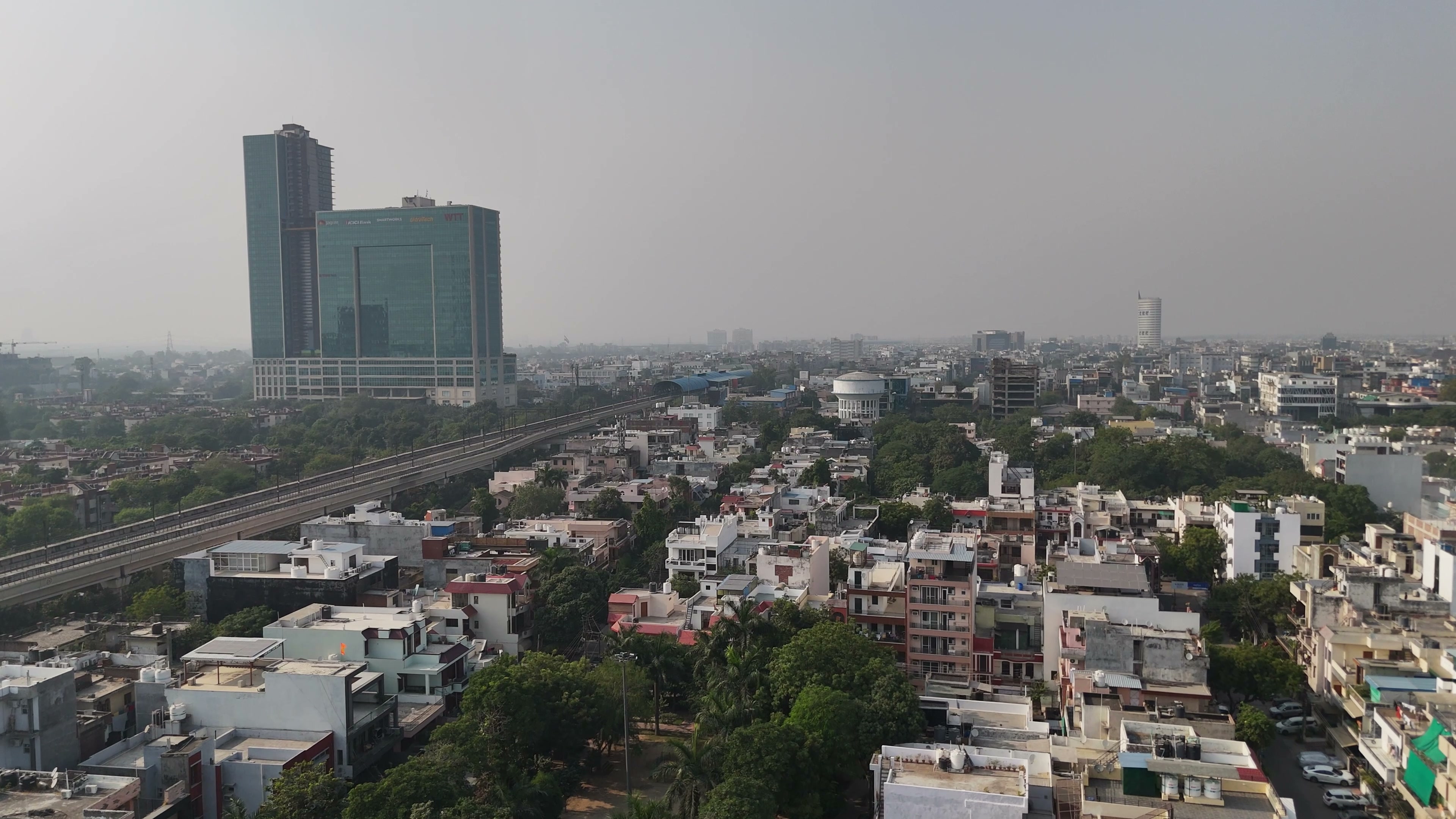Noida drone clip 013
