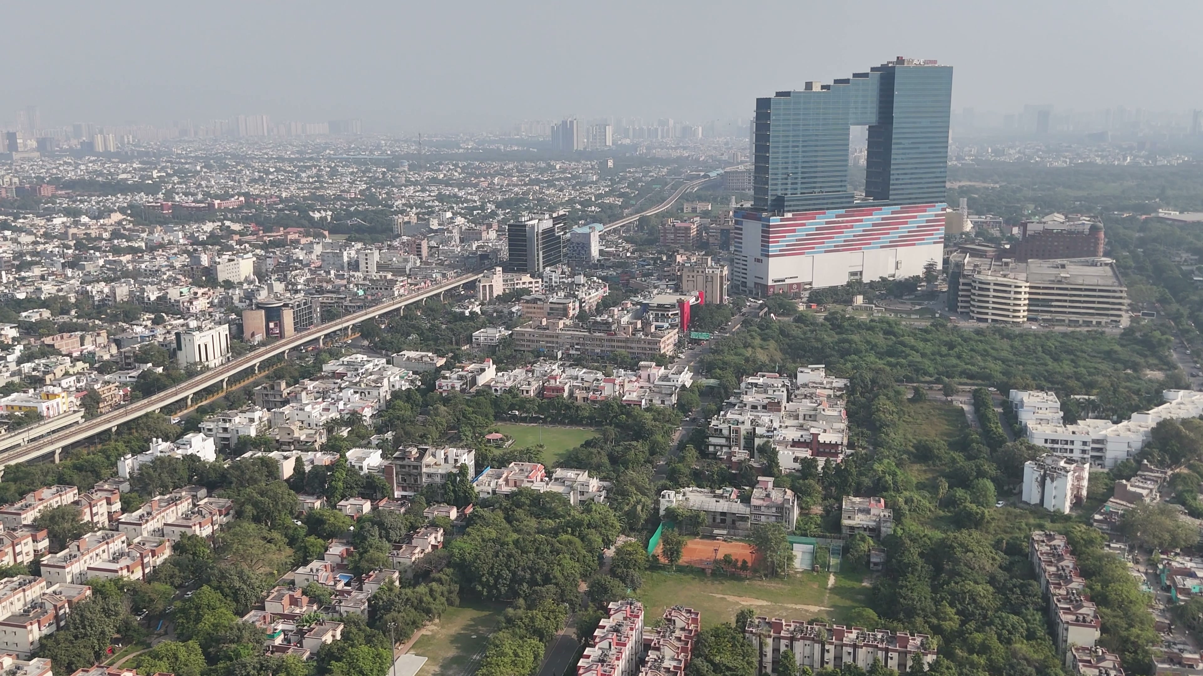 Noida drone clip 020