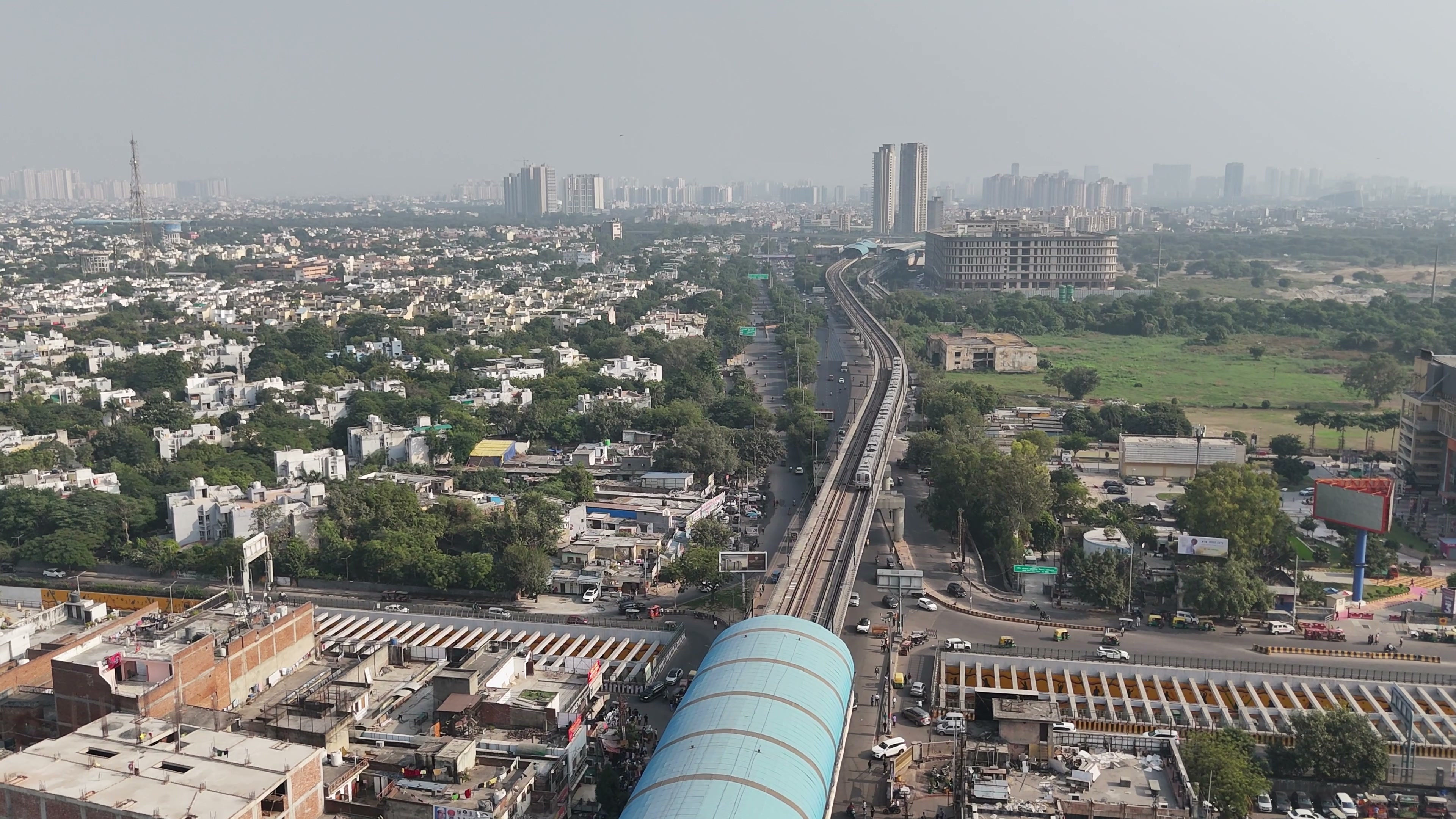 Noida drone clip 023