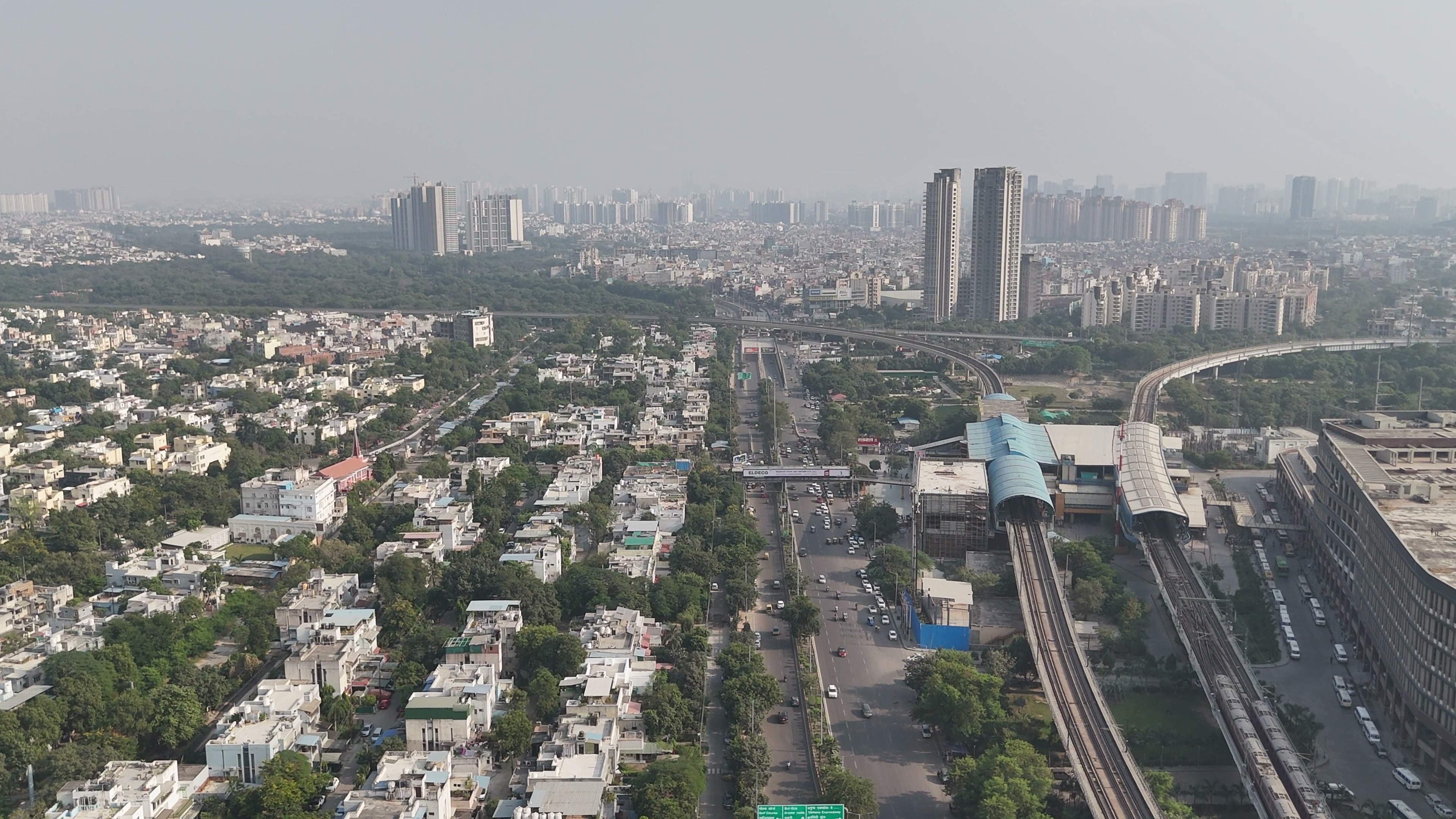 Noida drone clip 024