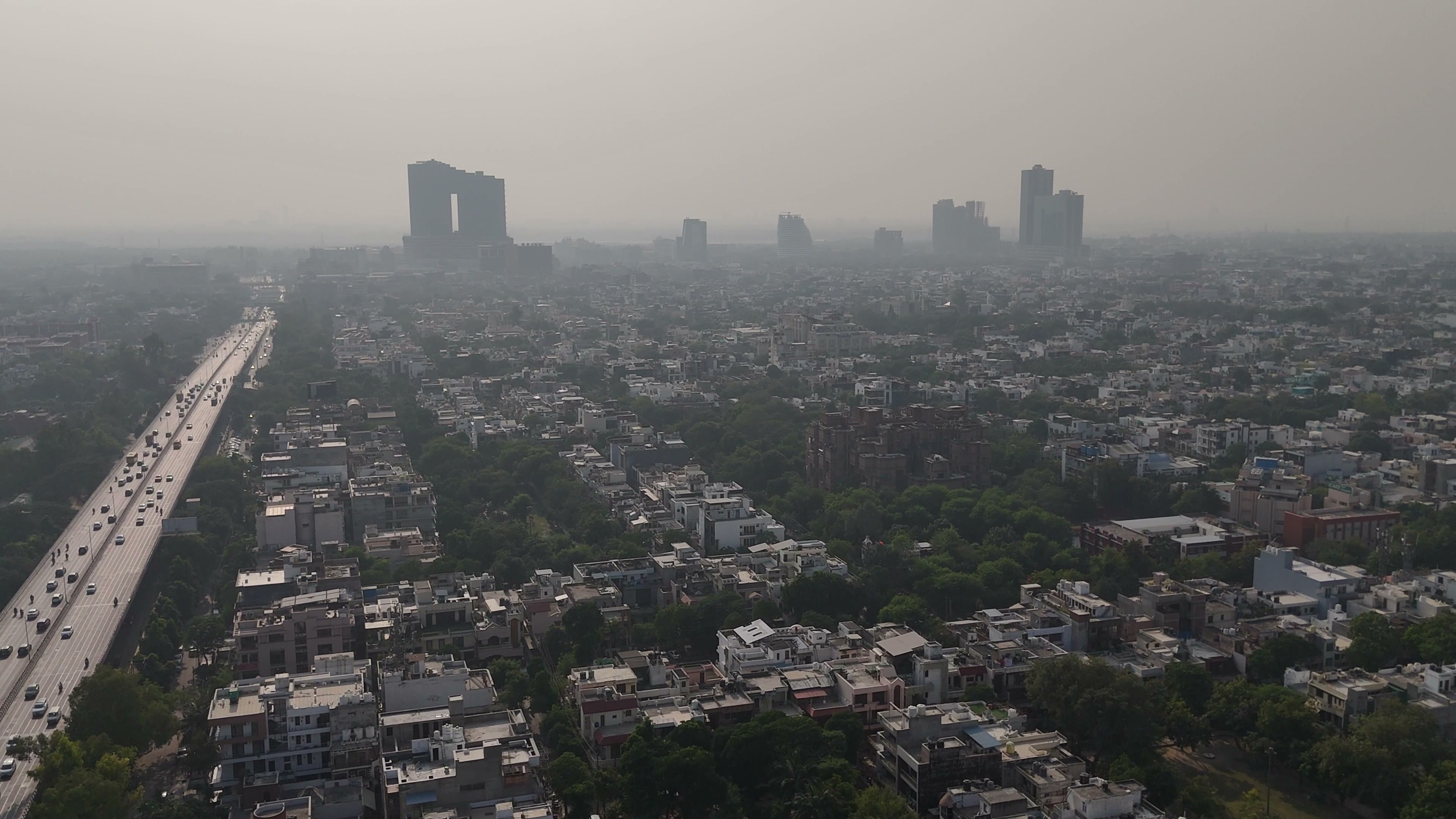 Noida drone clip 036