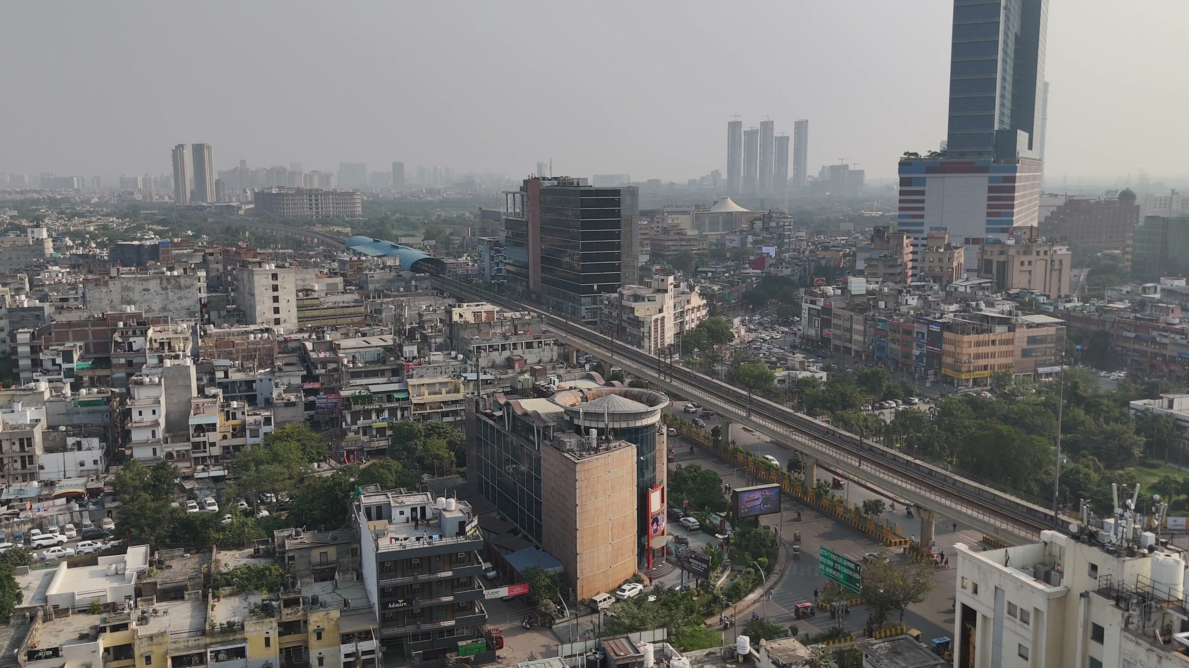 Noida drone clip 040