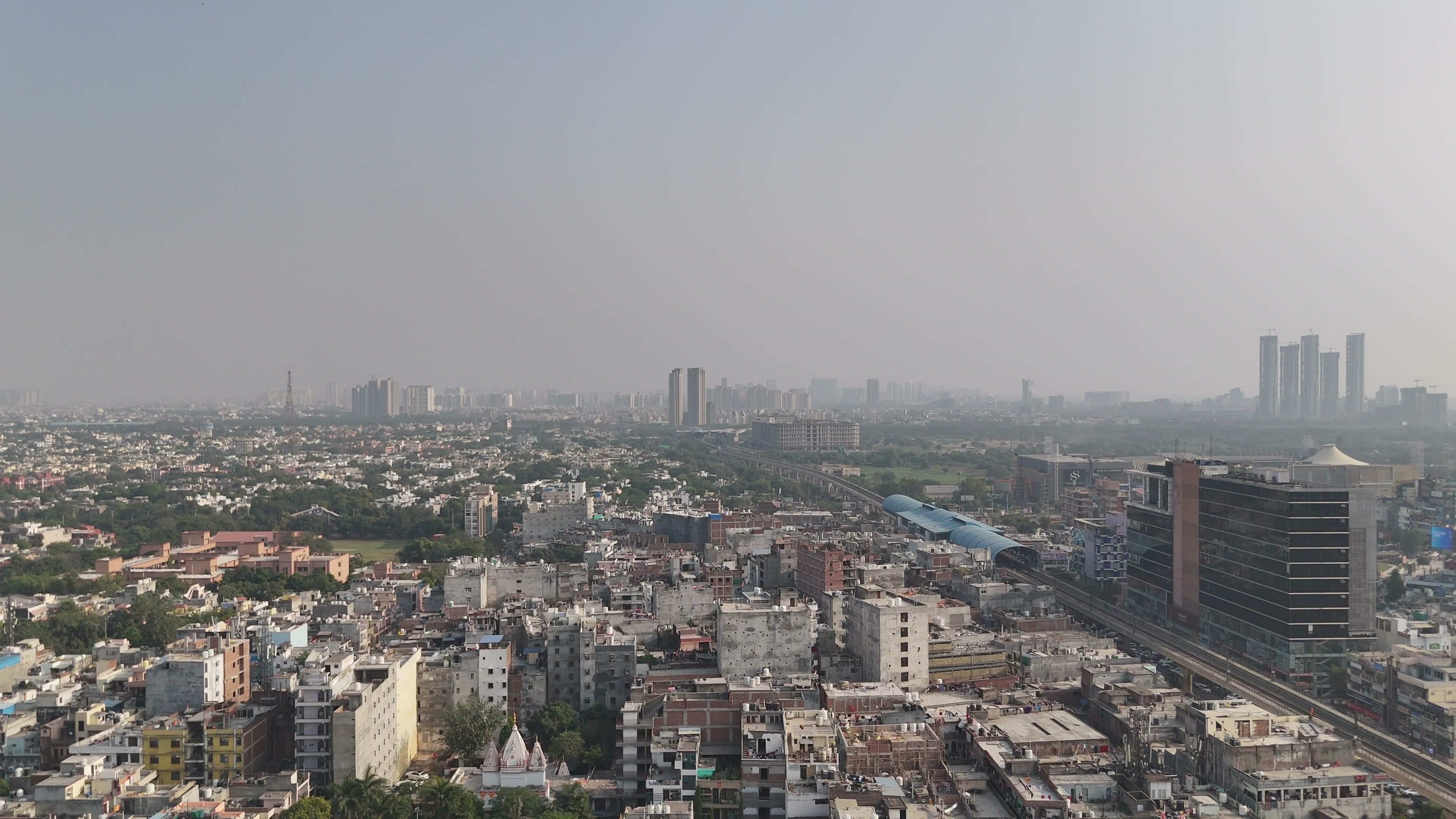 Noida drone clip 043