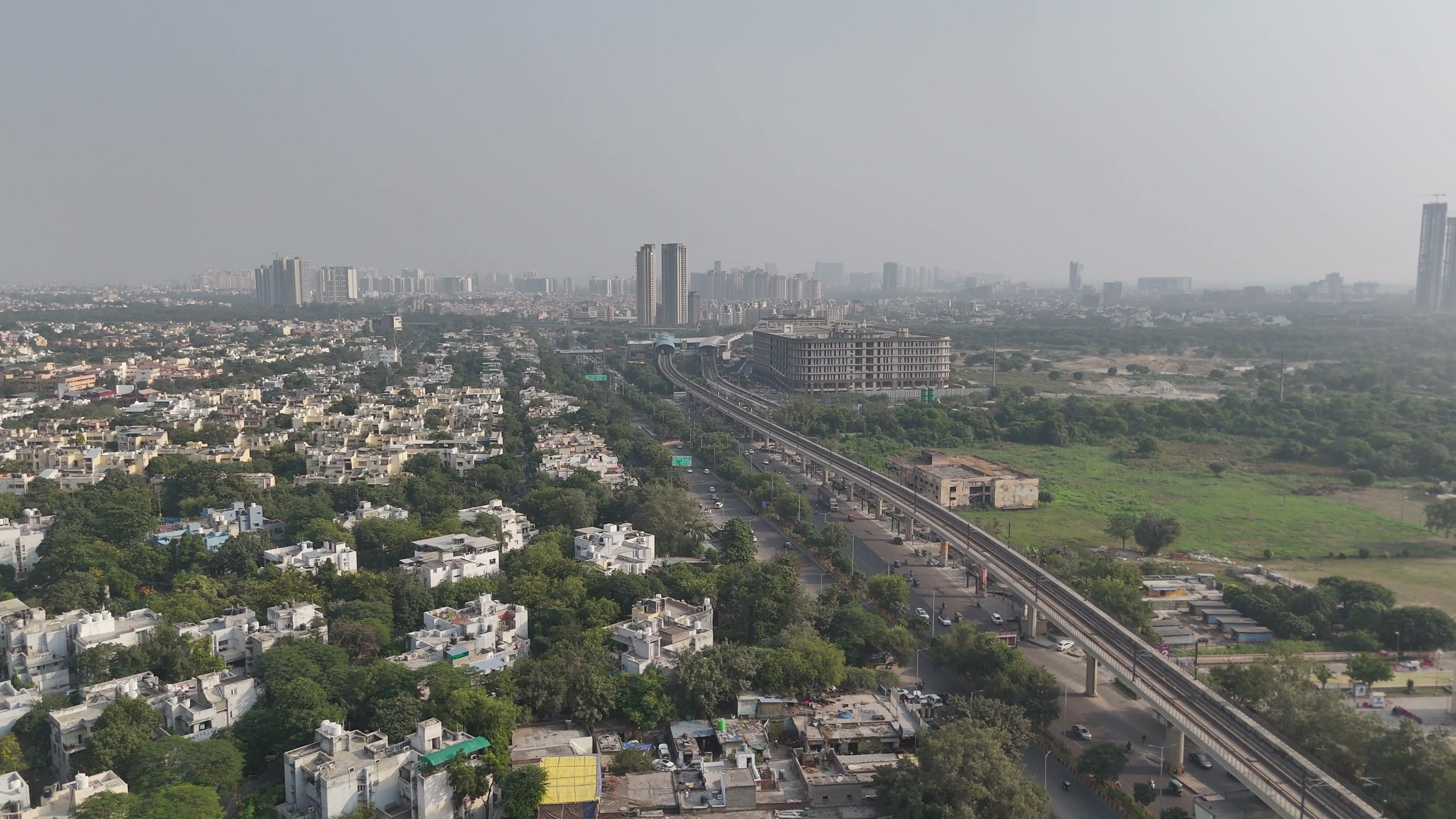 Noida drone clip 044