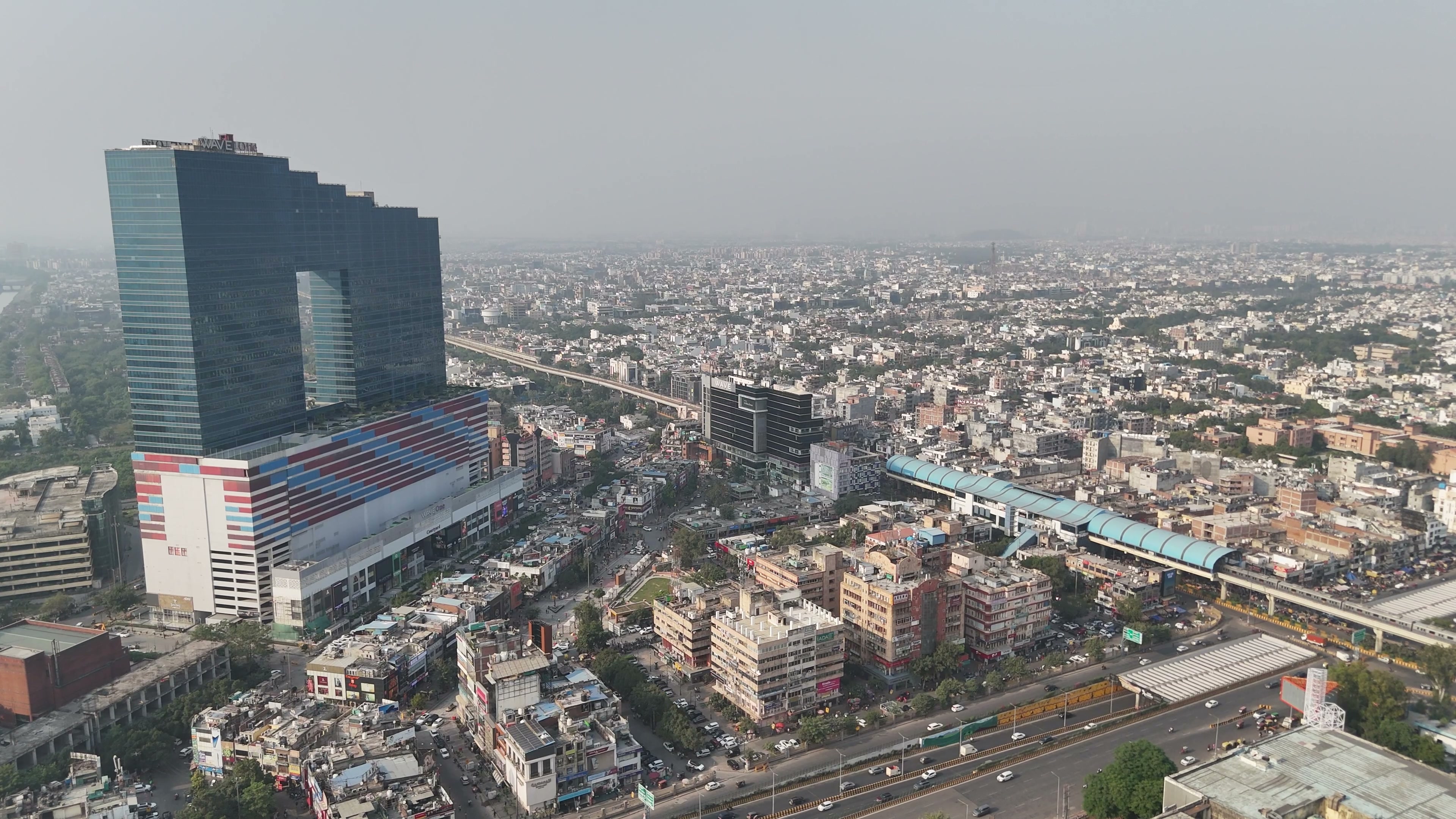 Noida drone clip 049