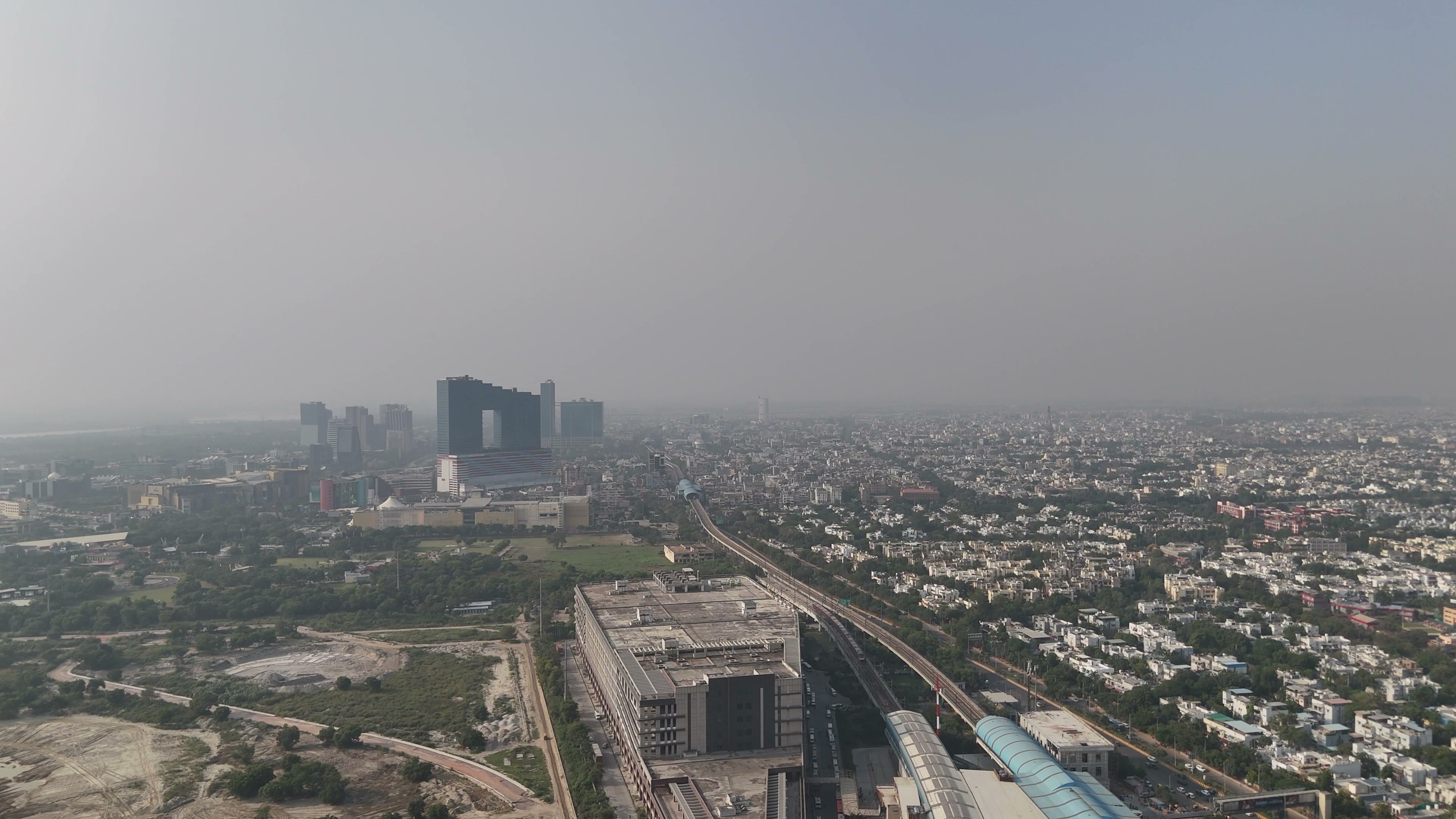 Noida drone clip 052
