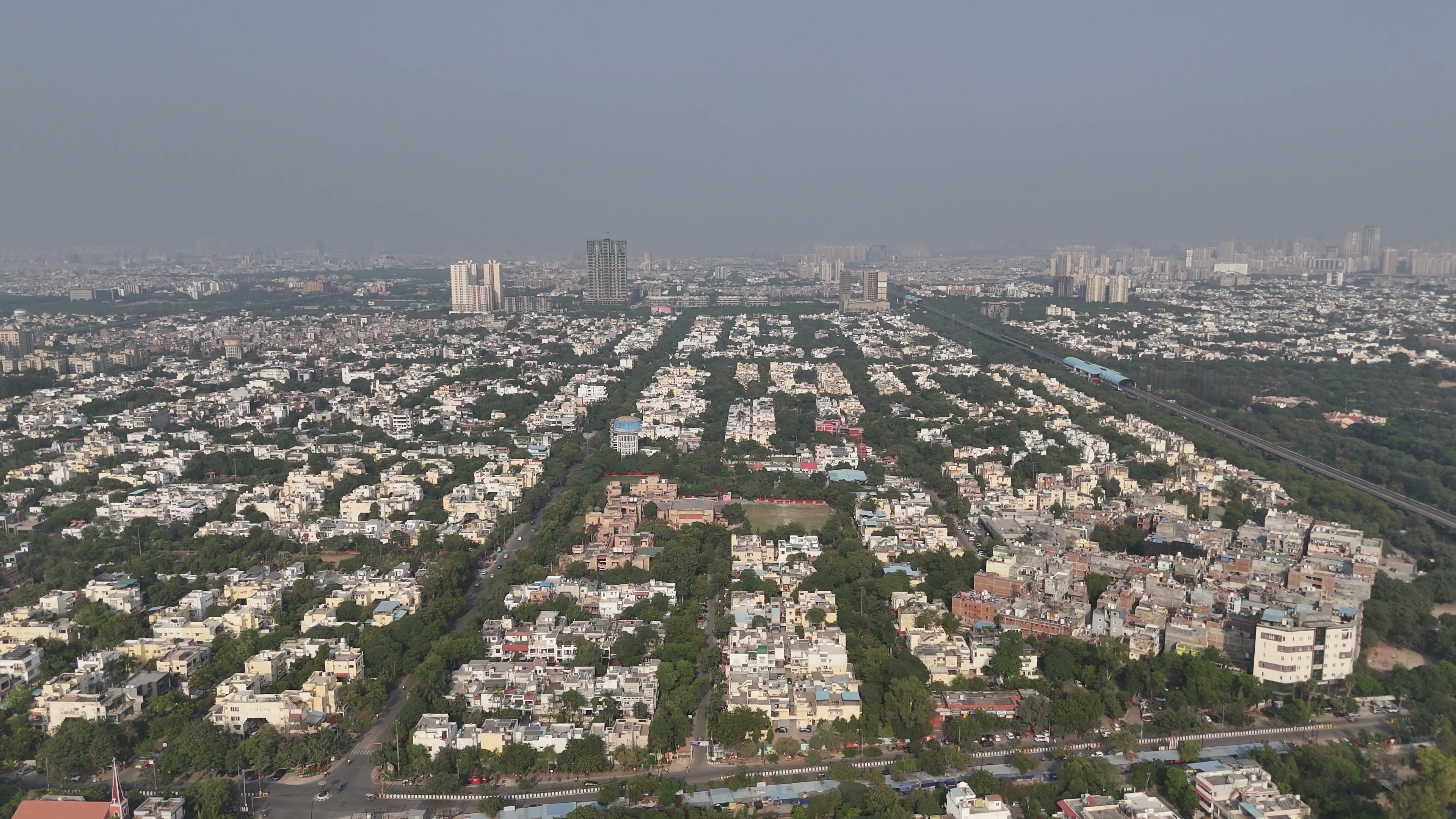 Noida drone clip 053