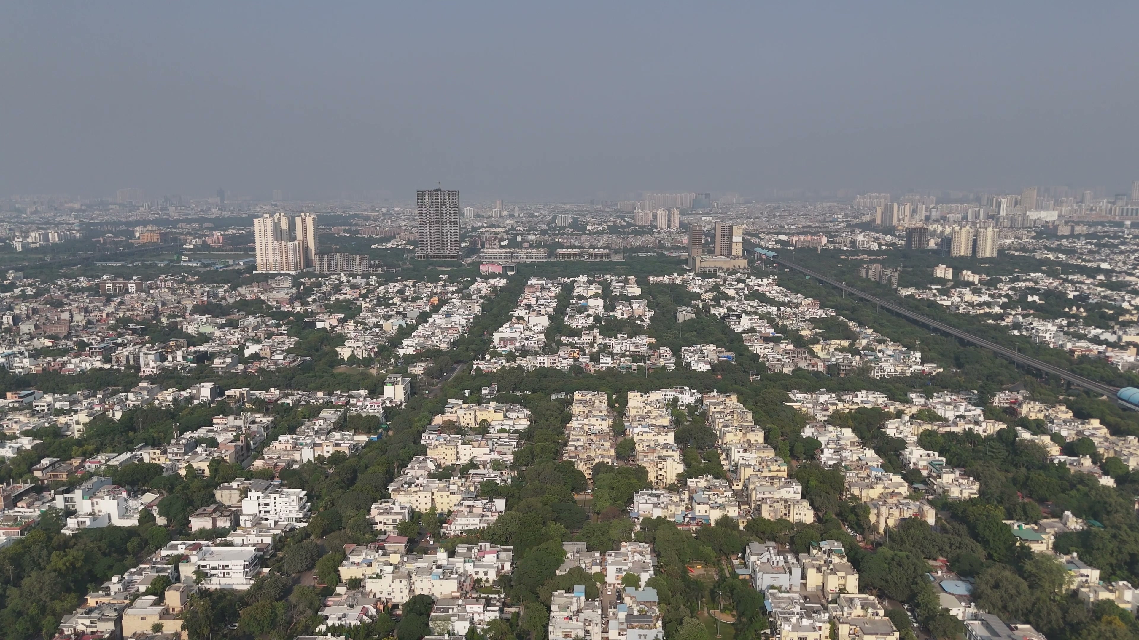Noida drone clip 054
