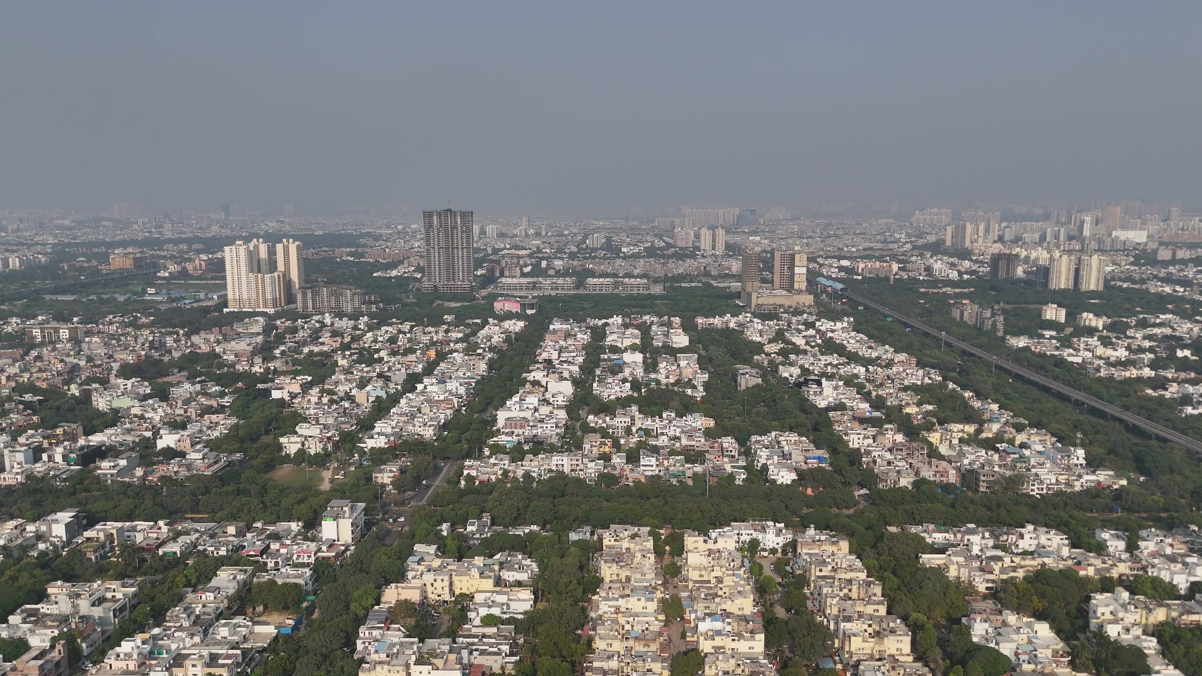 Noida drone clip 055