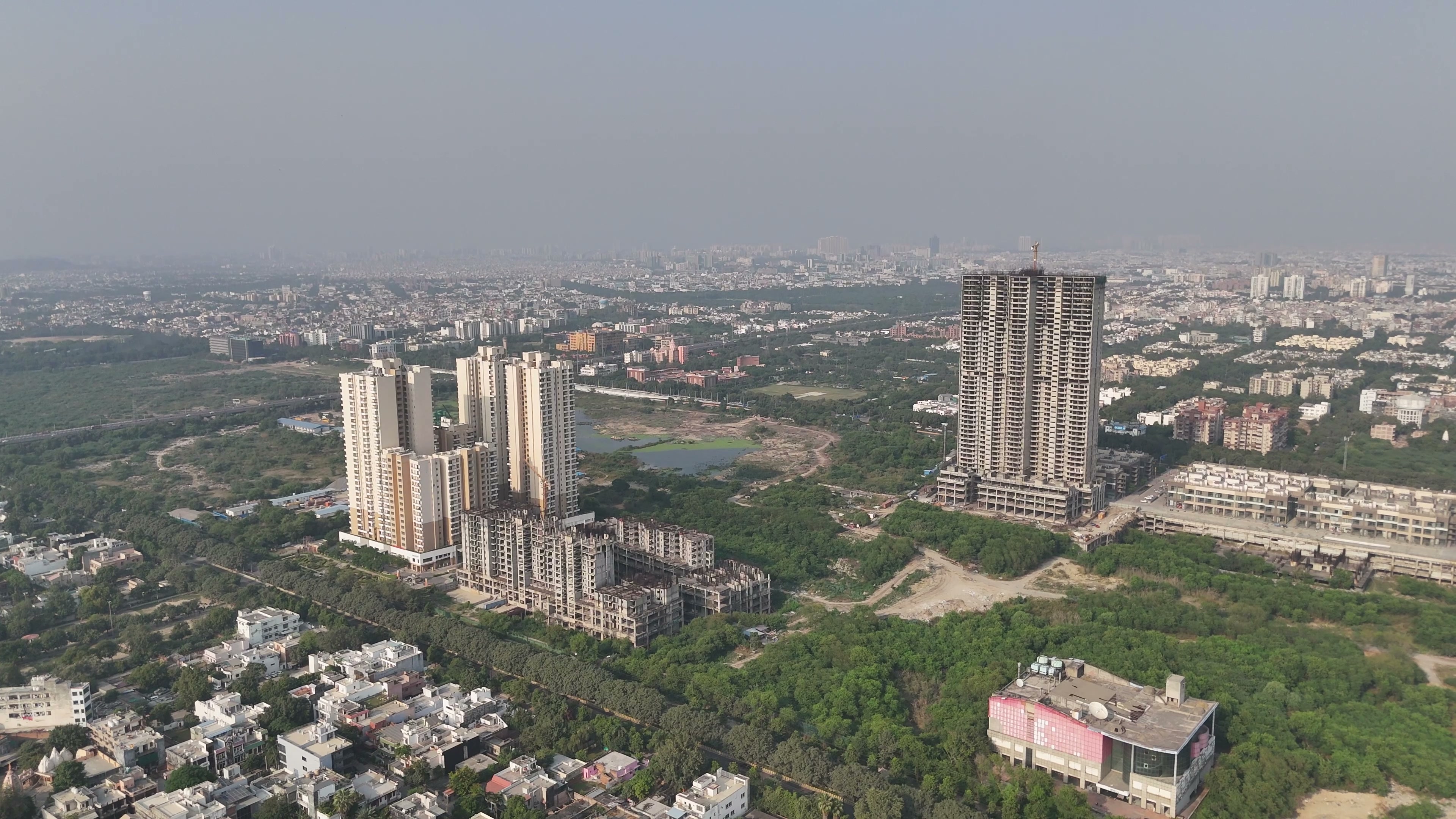 Noida drone clip 057