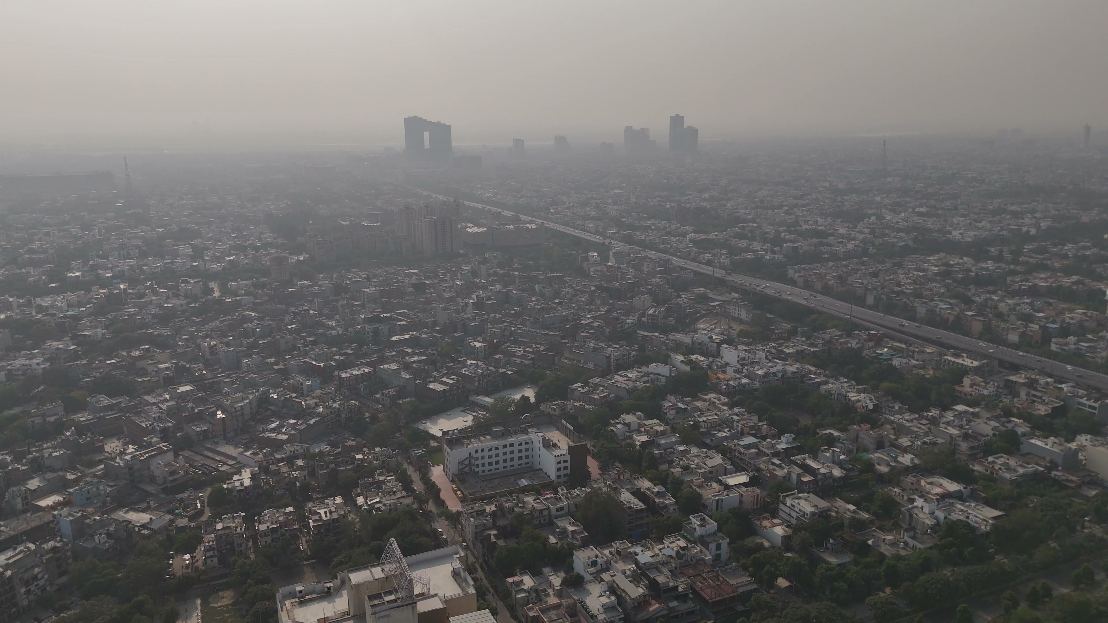 Noida drone clip 058