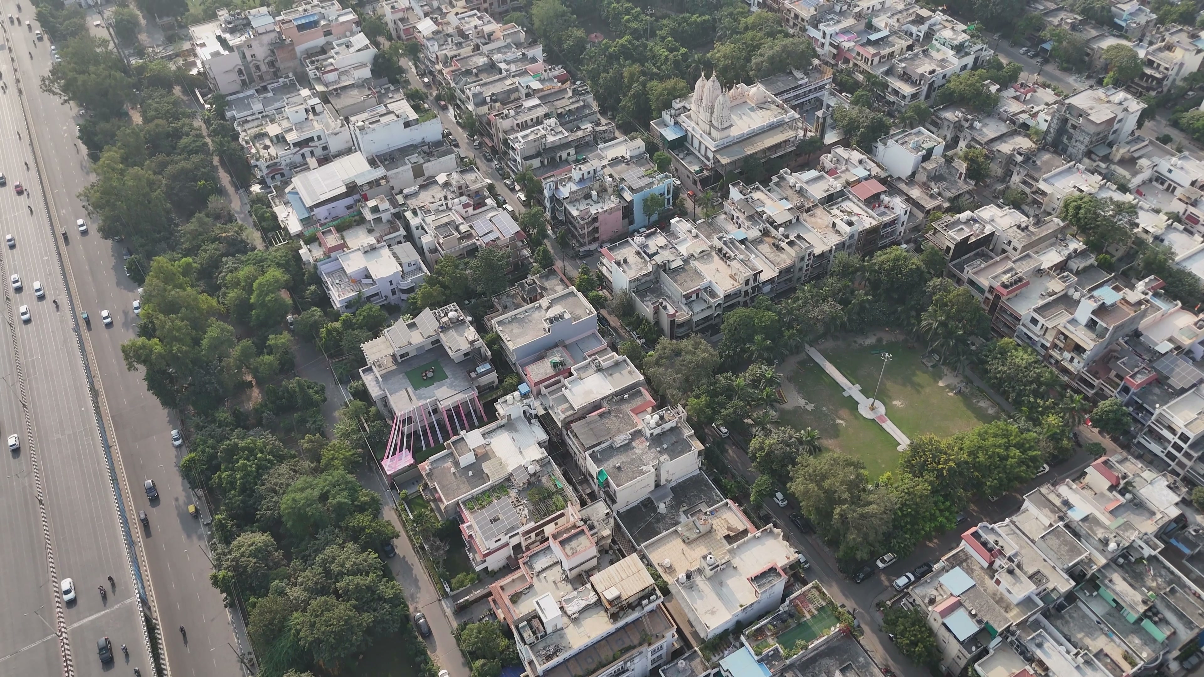 Noida drone clip 062