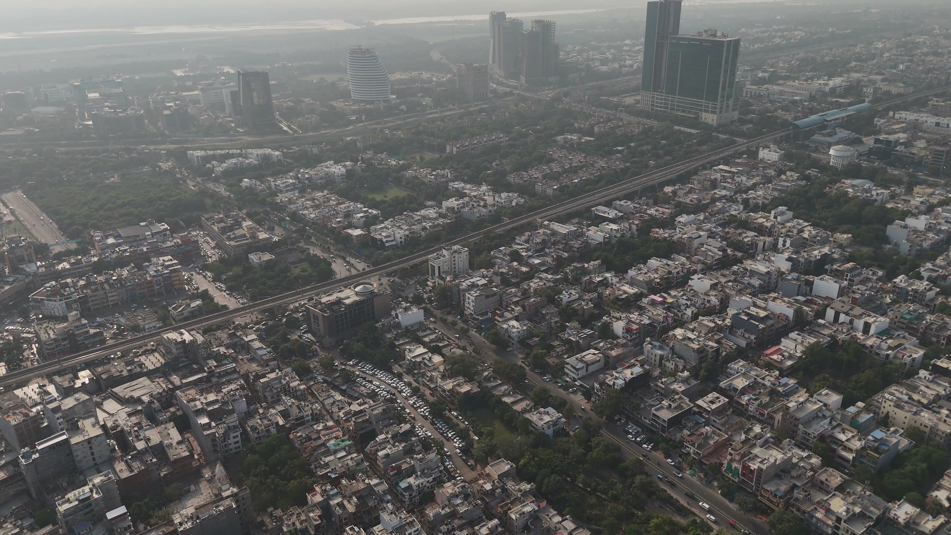 Noida drone clip 063