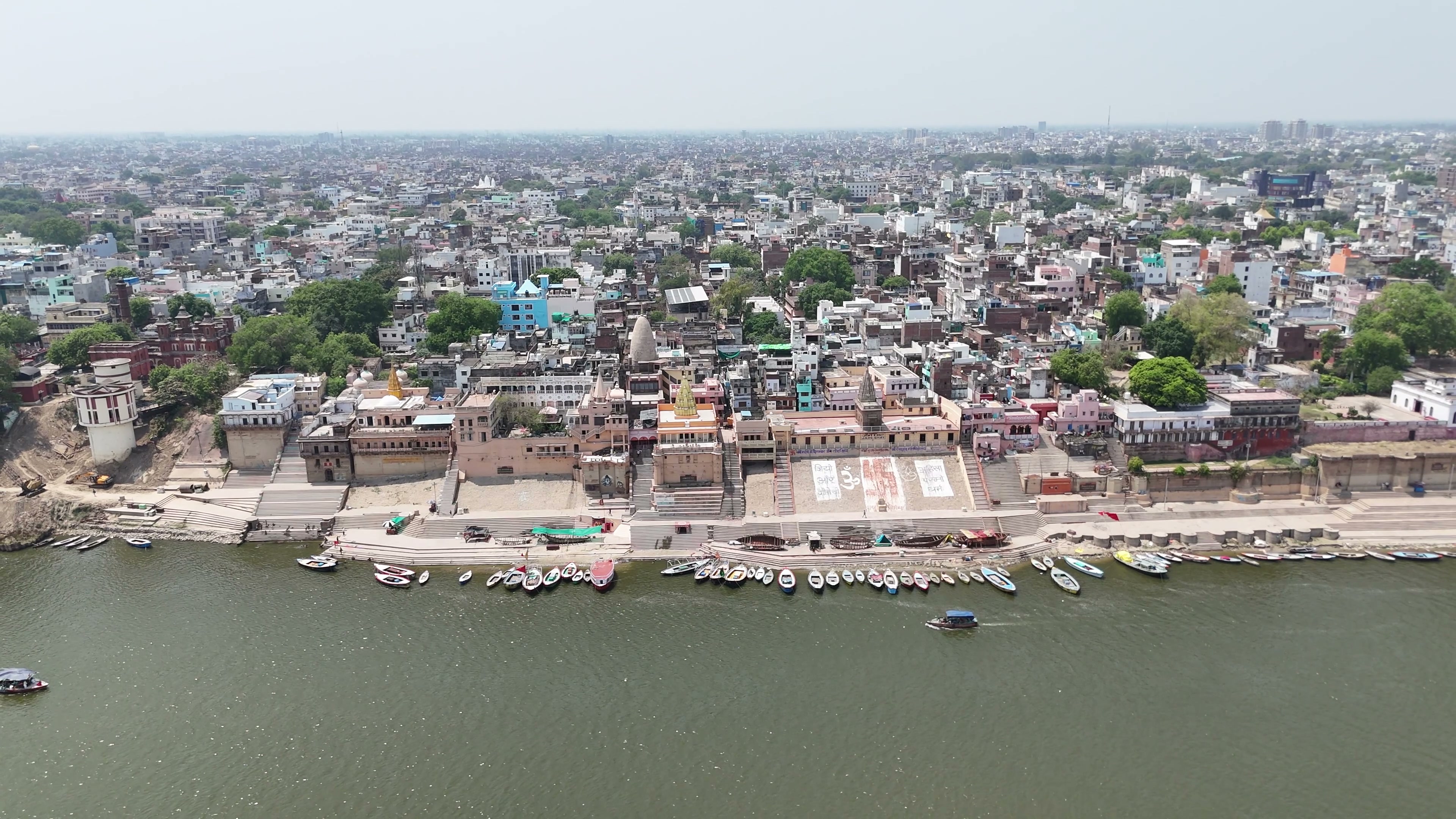 Varanasi drone clip 006