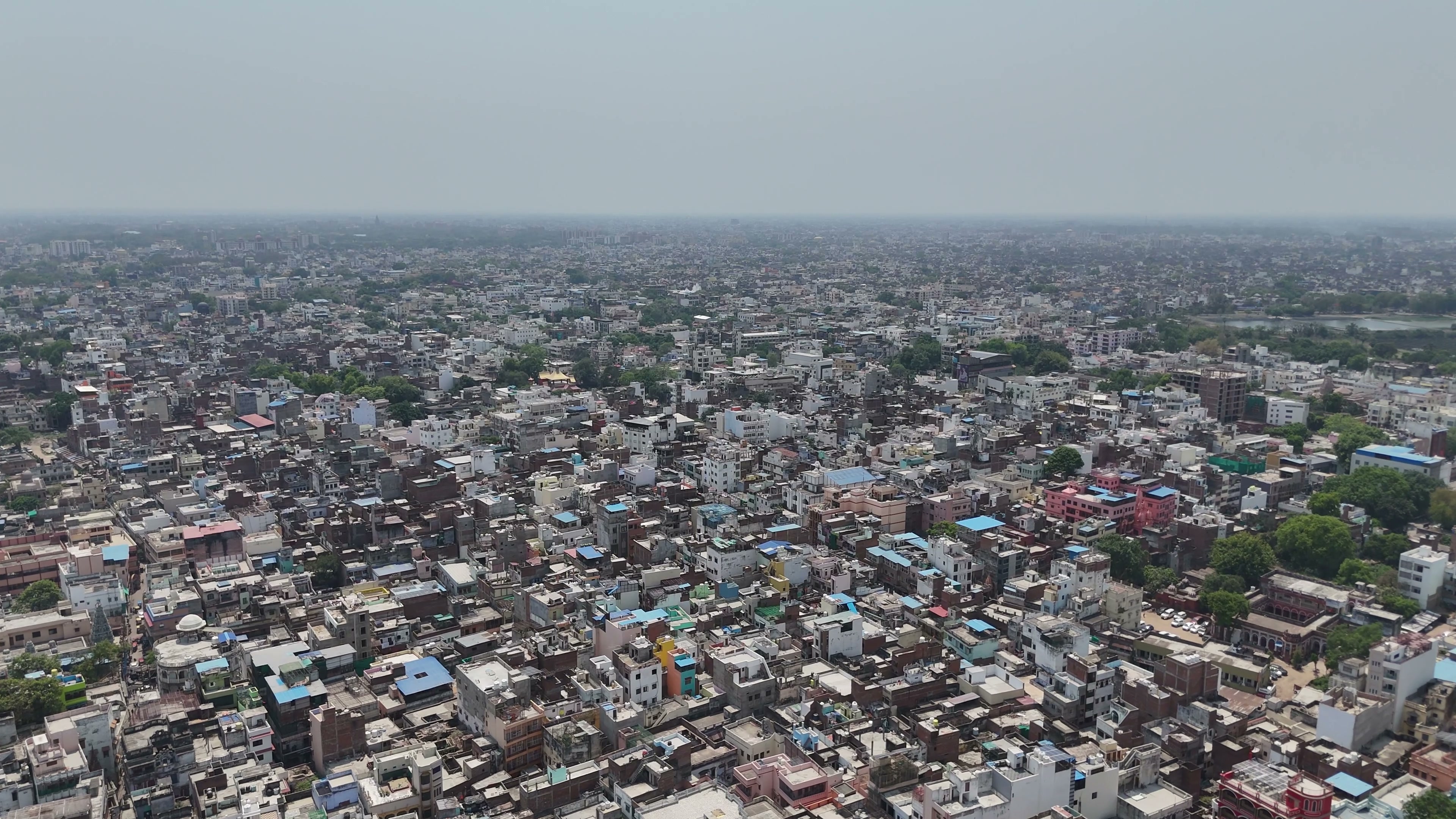 Varanasi drone clip 008
