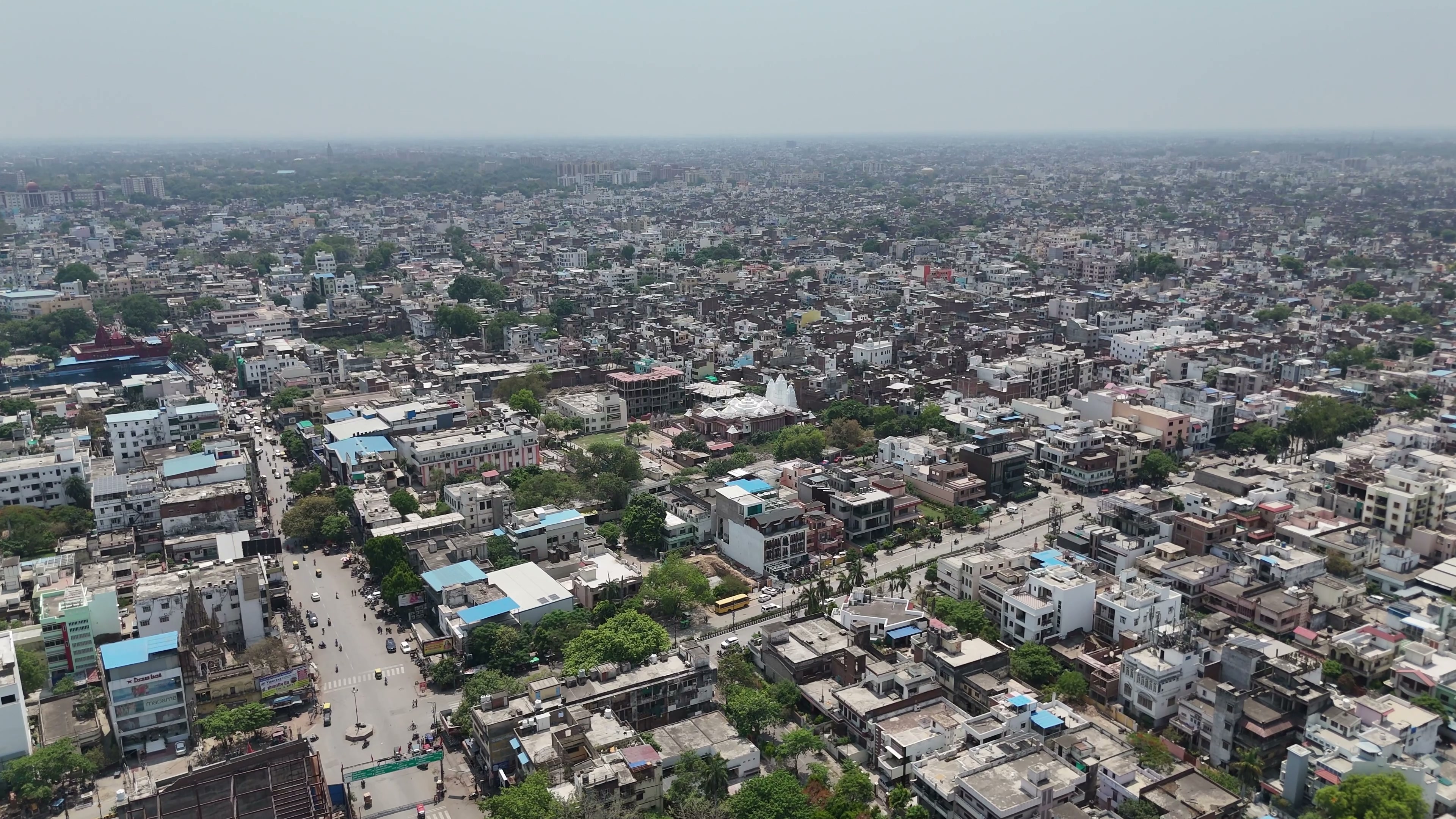 Varanasi drone clip 012