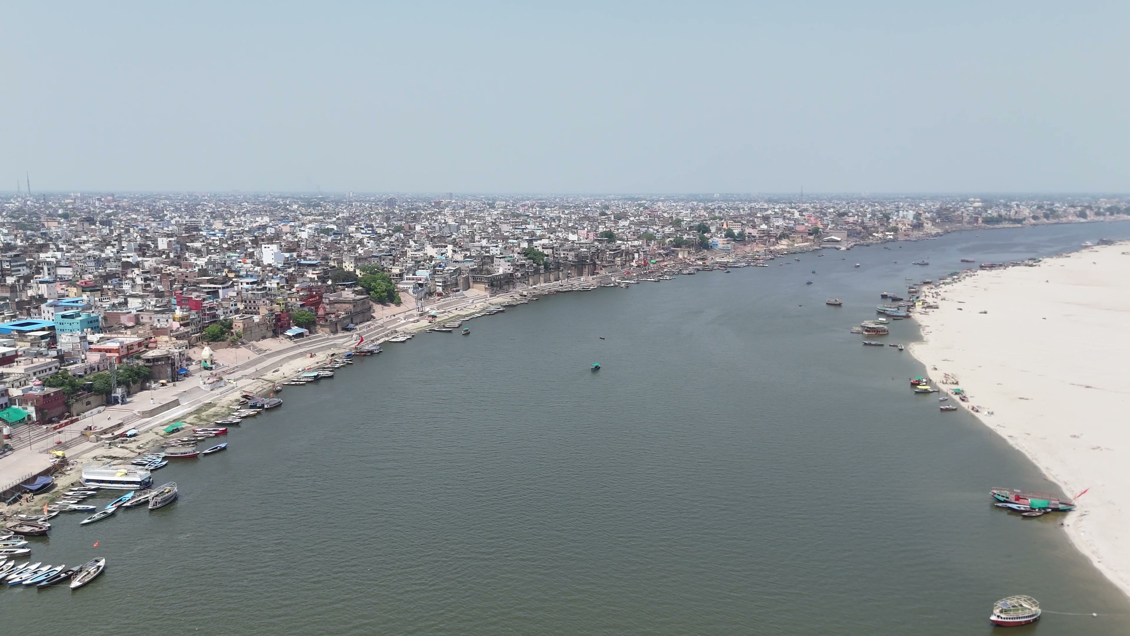 Varanasi drone clip 013