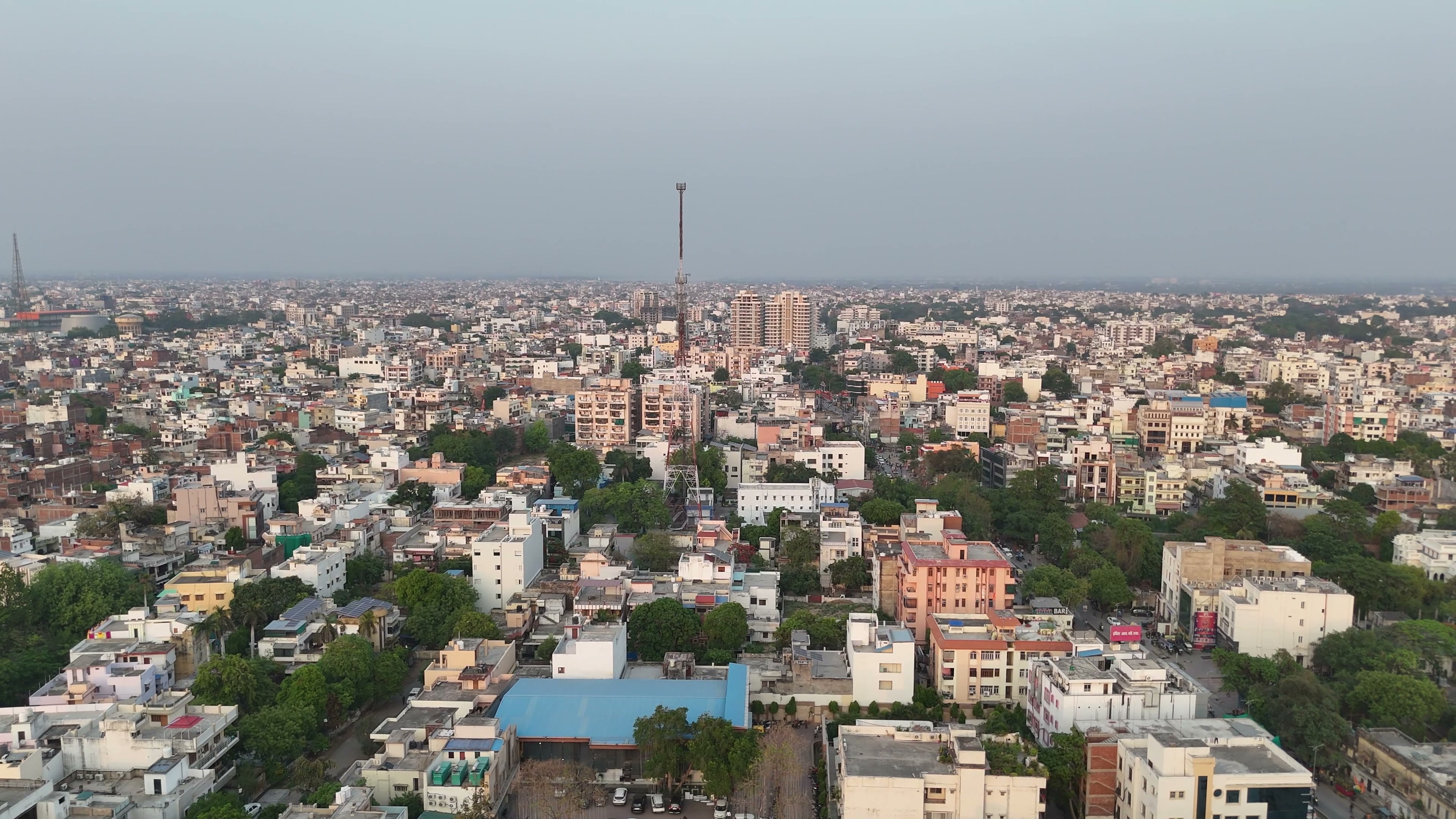 Varanasi drone clip 020