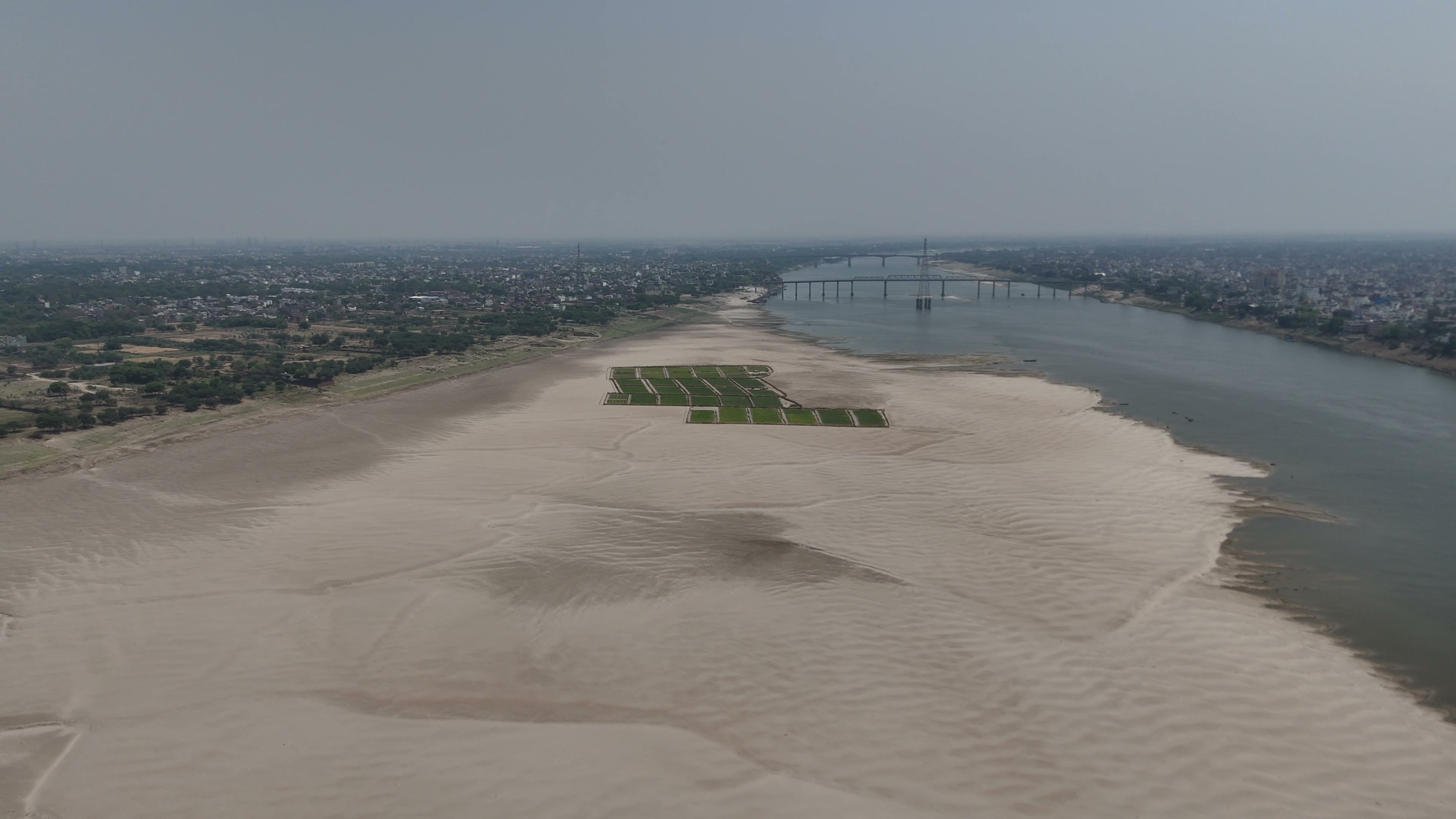 Varanasi drone clip 031