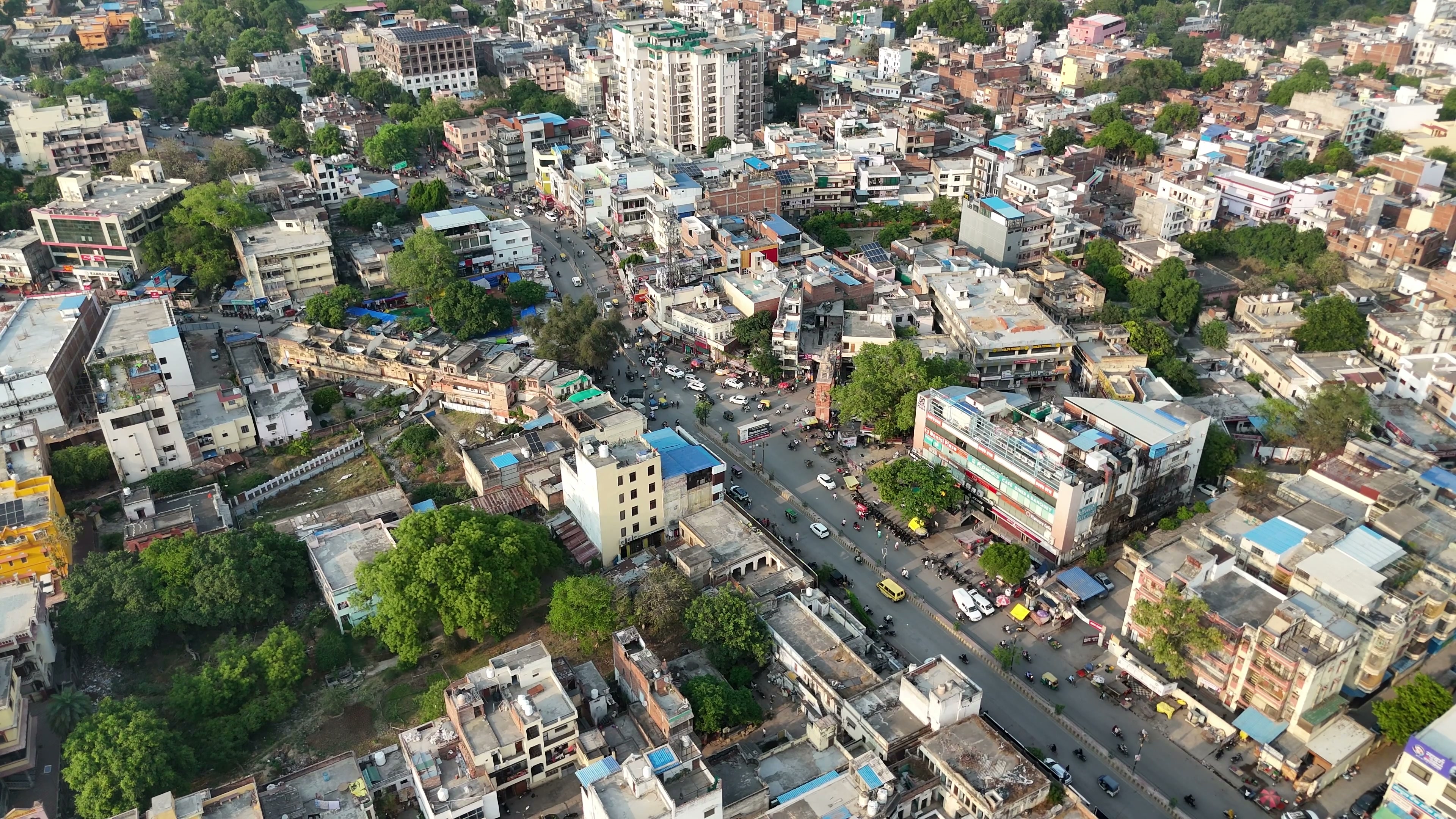 Varanasi drone clip 050
