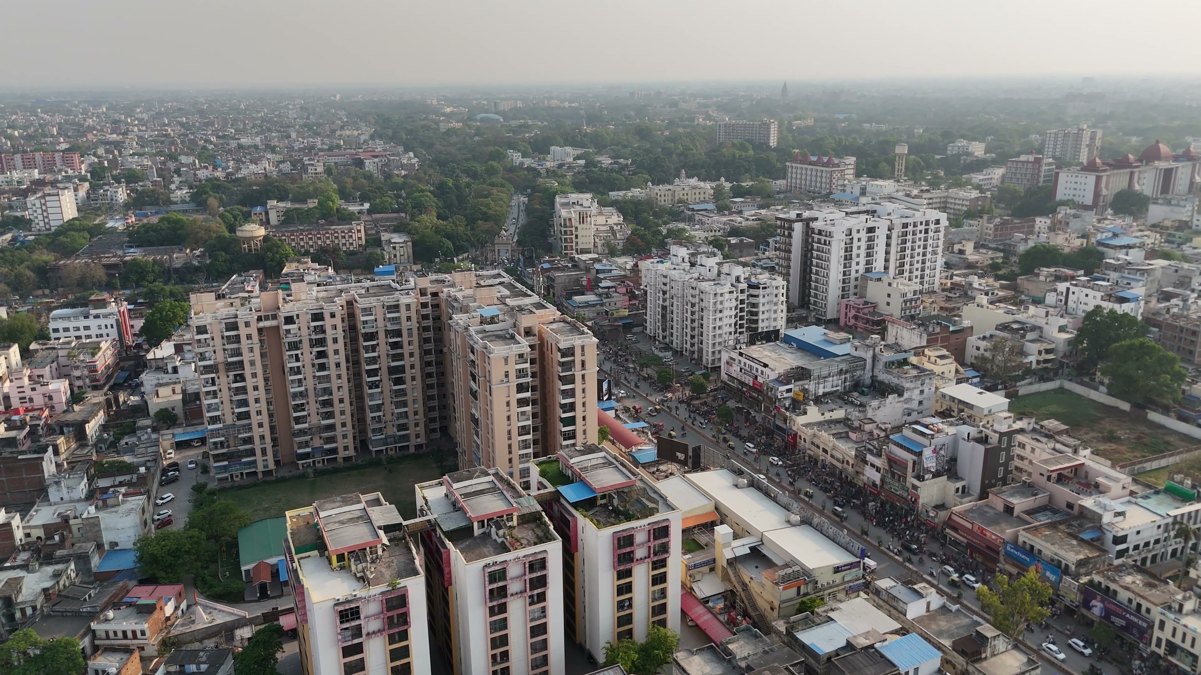 Varanasi drone clip 052